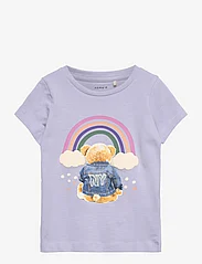 name it - NMFBEVERLY SS TOP BOX - short-sleeved - cosmic sky - 0
