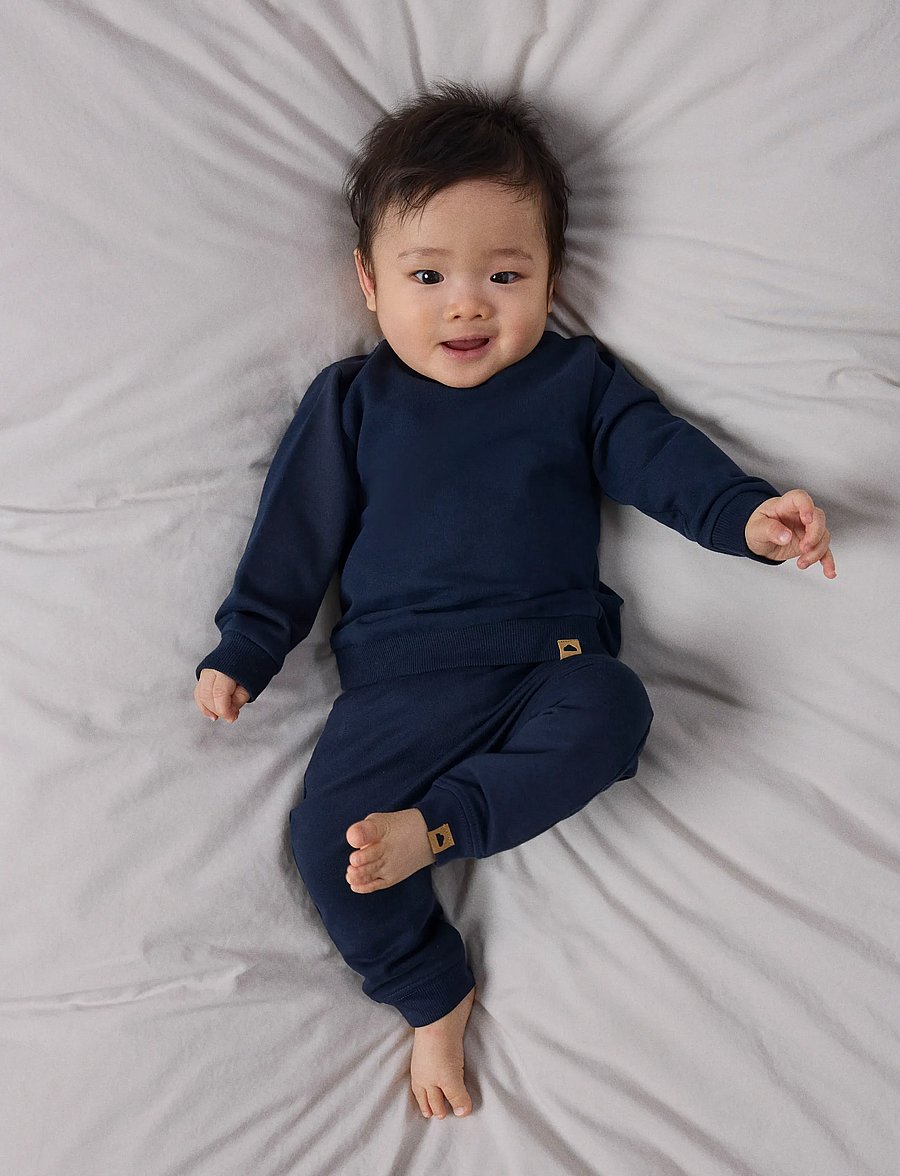 name it - NBNTAKKI 2P SWEAT PANT NOOS - verryttelyhousut - dark sapphire - 4
