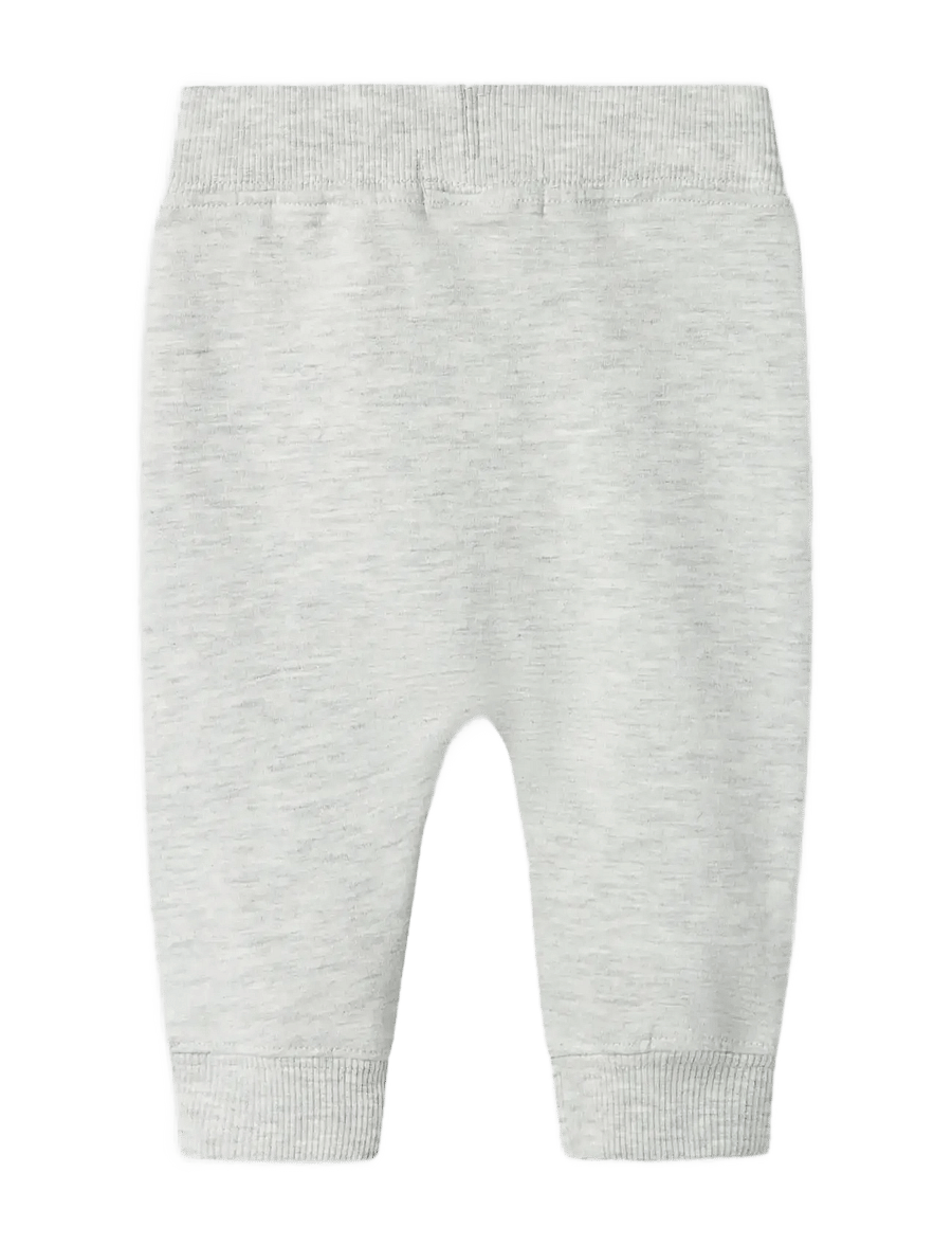 name it - NBNTAKKI 2P SWEAT PANT NOOS - jogginghosen - light grey melange - 1
