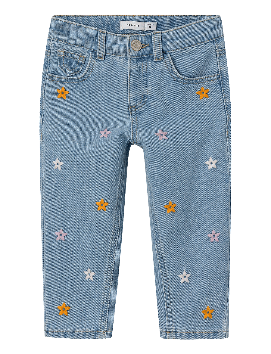 name it - NMFBELLA MOM JEANS 1250-TE - light blue denim - 0