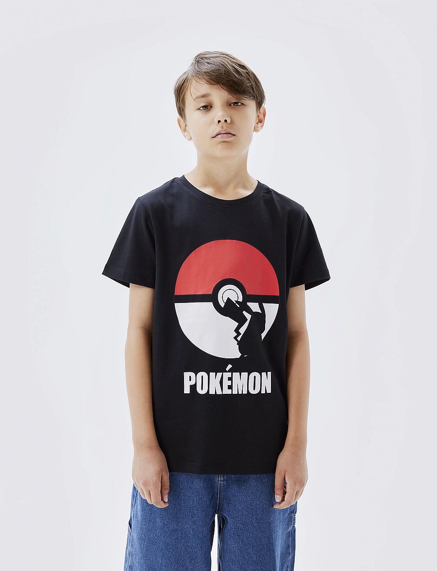 name it - NKMNABEL POKEMON SS TOP NOOS BFU - black - 4