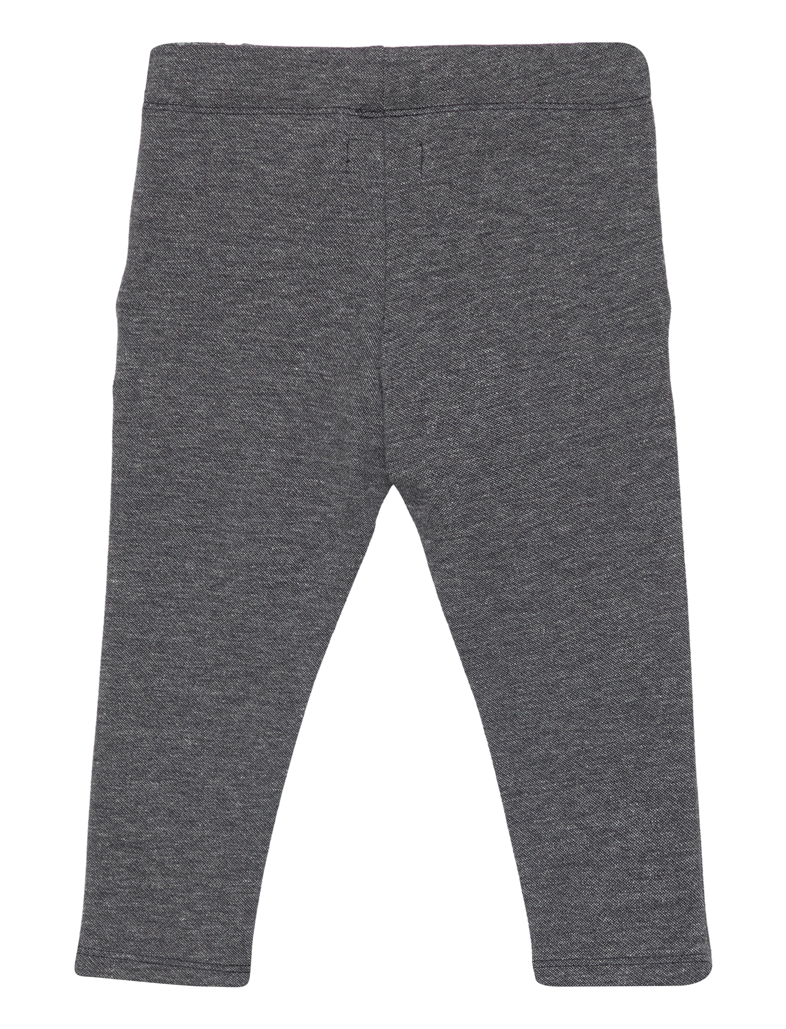 name it - NMMRAFUS LOOSE PANT - dark grey melange - 1