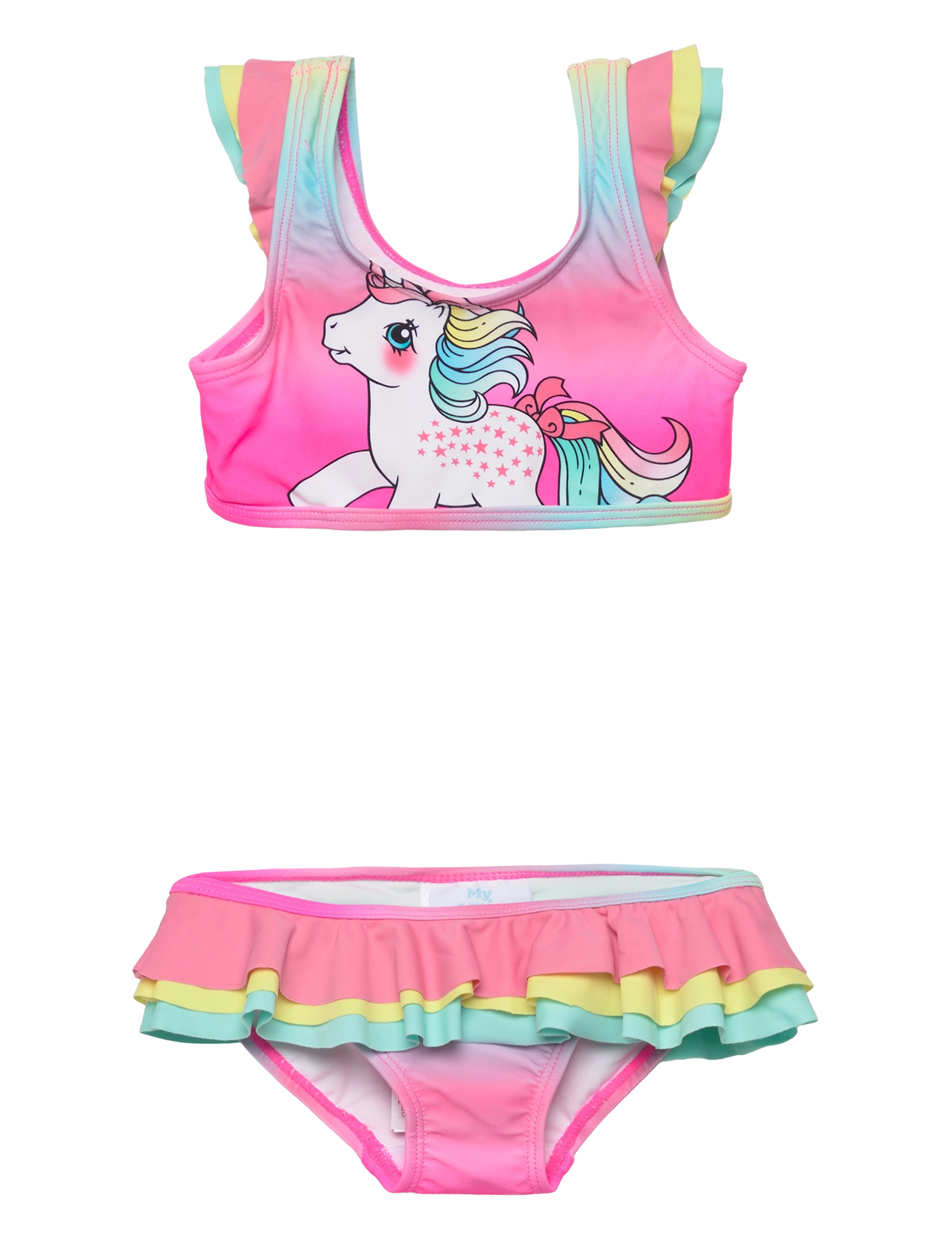 name it NMFMARA MLP BIKINI CPLG - Badetøj - MORNING GLORY / pink/rose