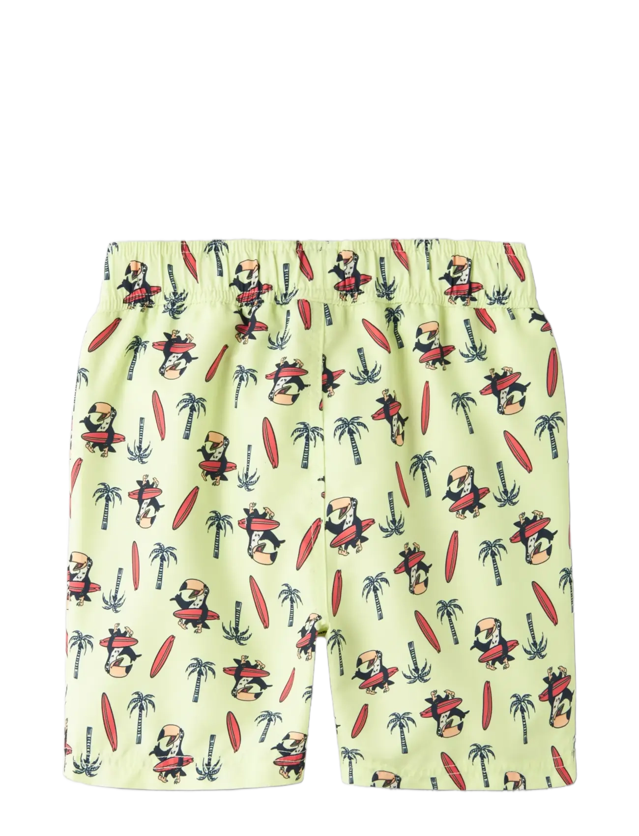 name it - NKMZADDI SWIM SHORTS BOX - ujumispüksid - lime cream - 1