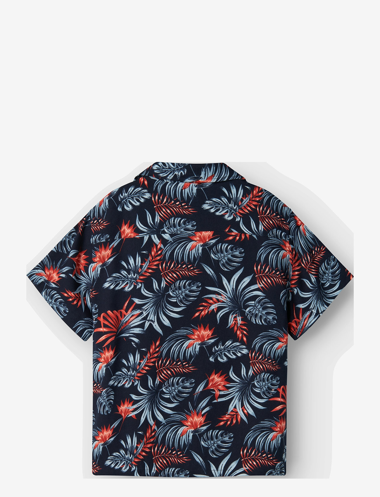 name it - NKMFERANE SS SHIRT BOX - kortärmade skjortor - navy blazer - 1