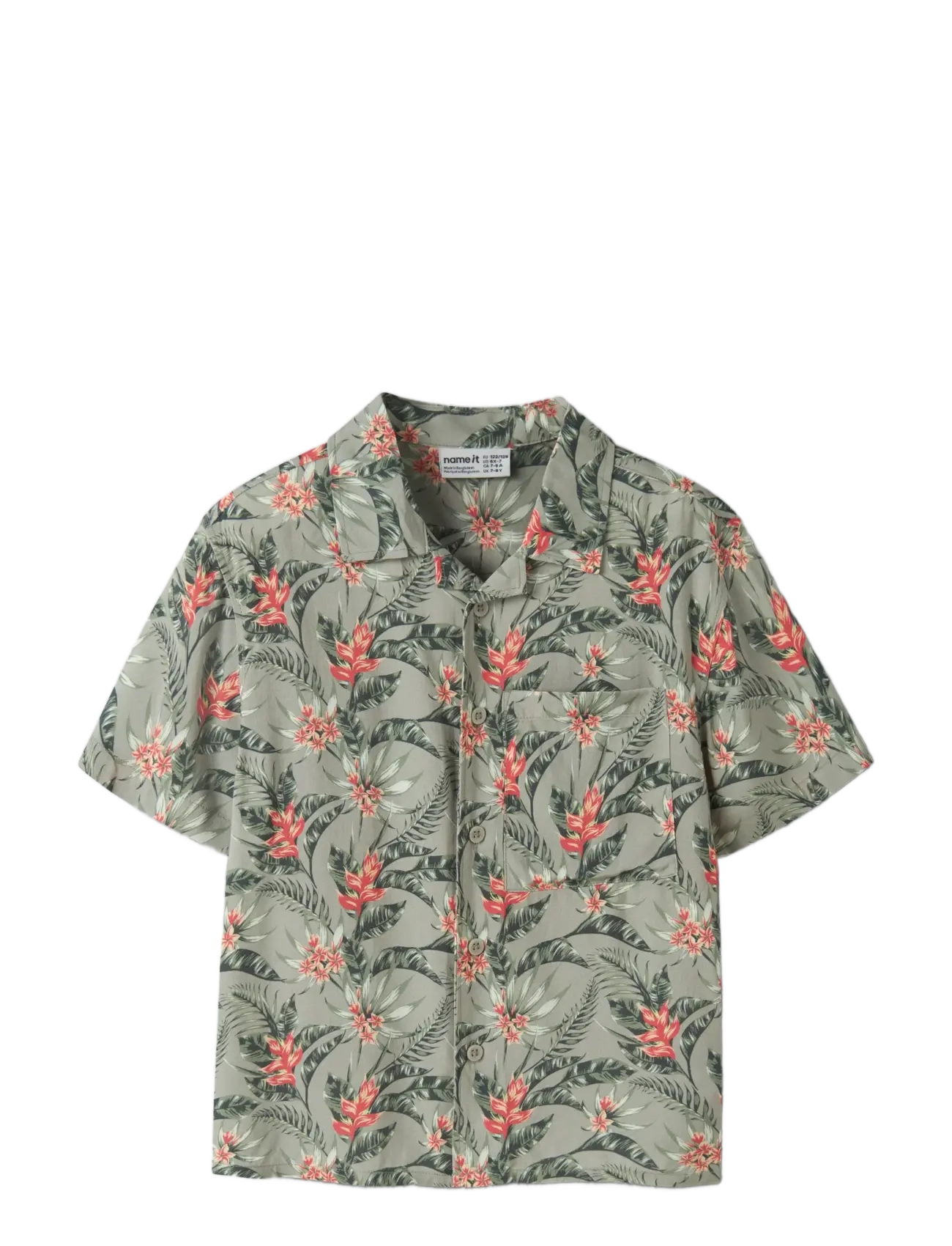 name it - NKMFERANE SS SHIRT BOX - skjorter - shadow - 2
