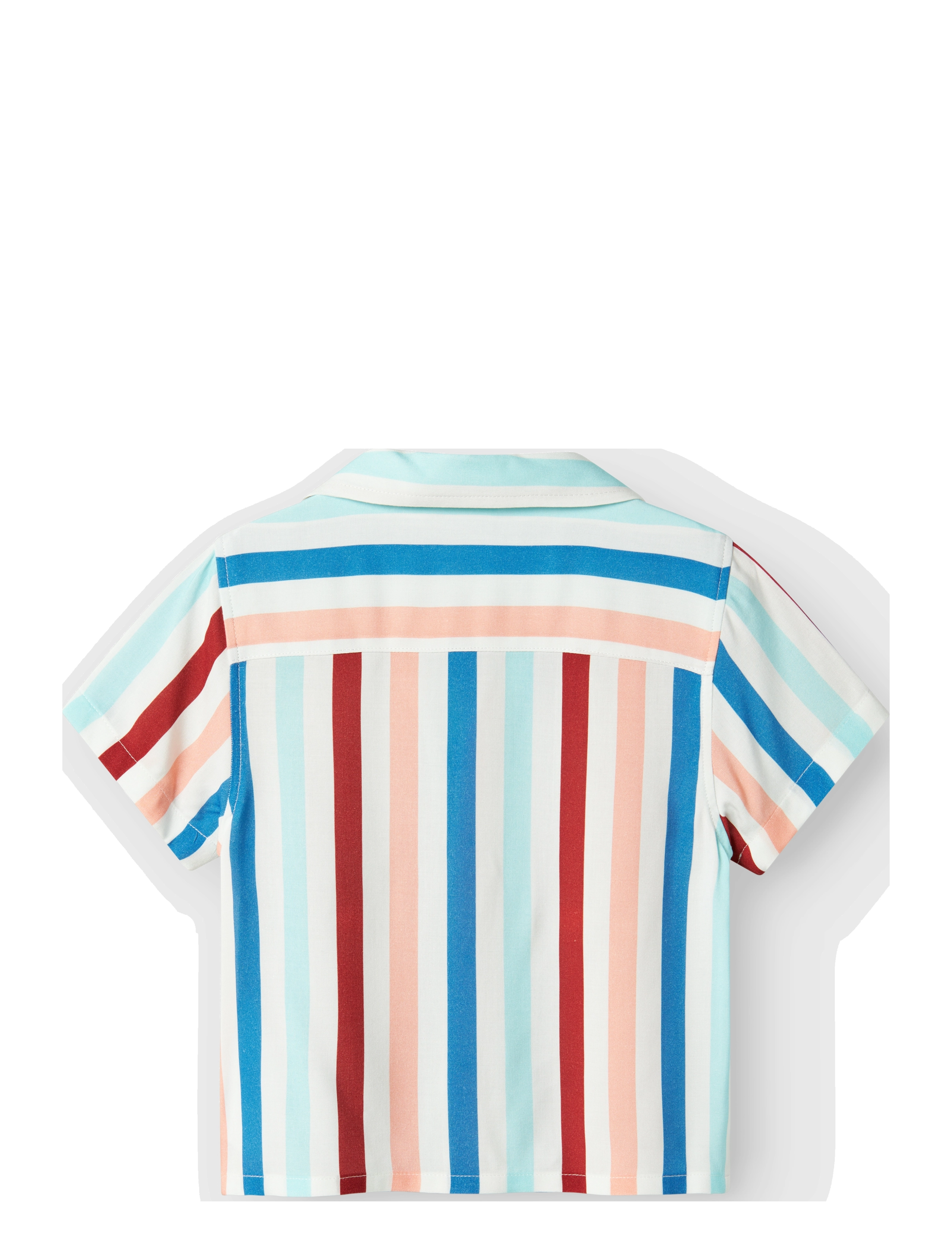 name it - NMMFERANE SS SHIRT BOX - lühikeste varrukatega särgid - bright white - 2