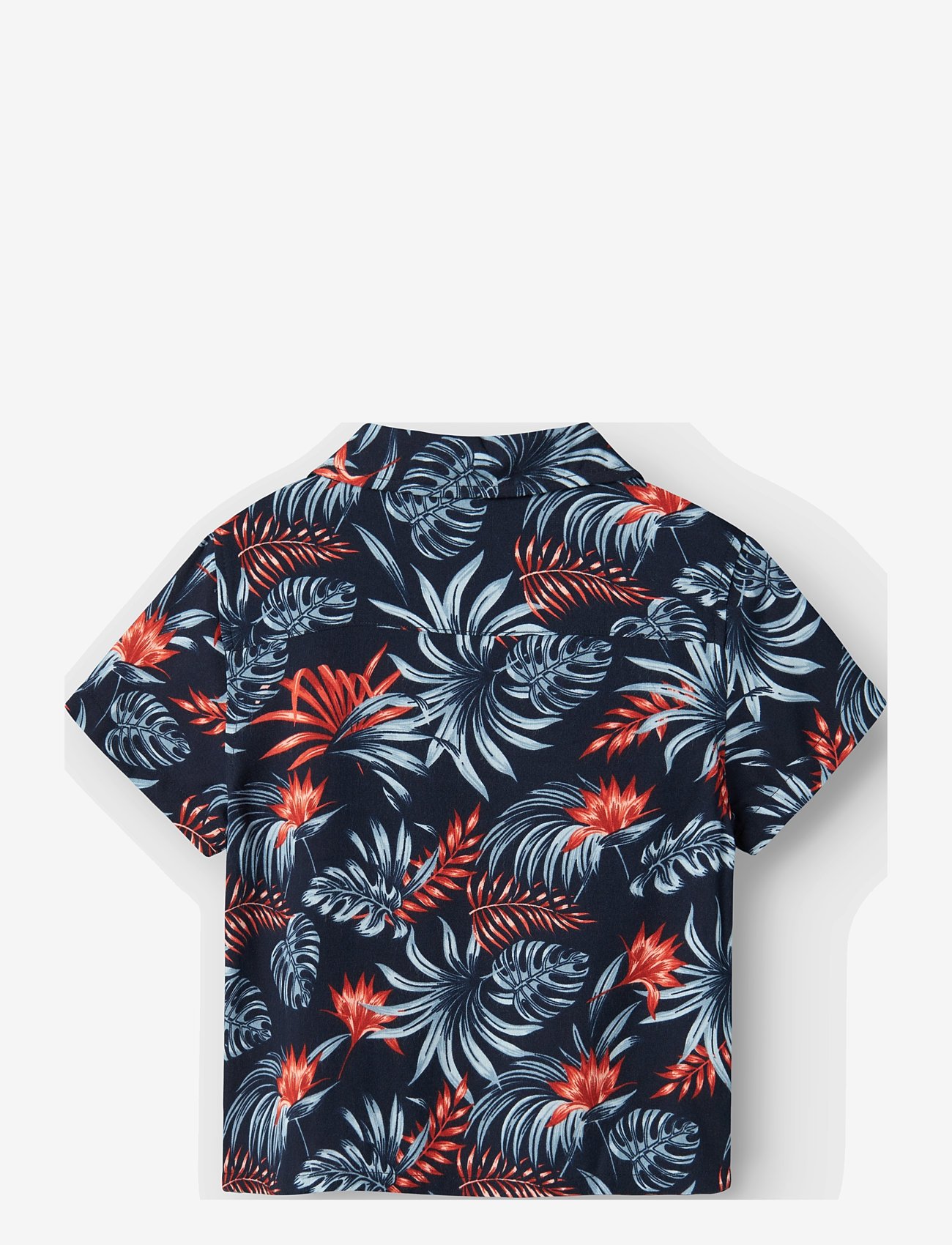 name it - NMMFERANE SS SHIRT BOX - kortärmade skjortor - navy blazer - 1