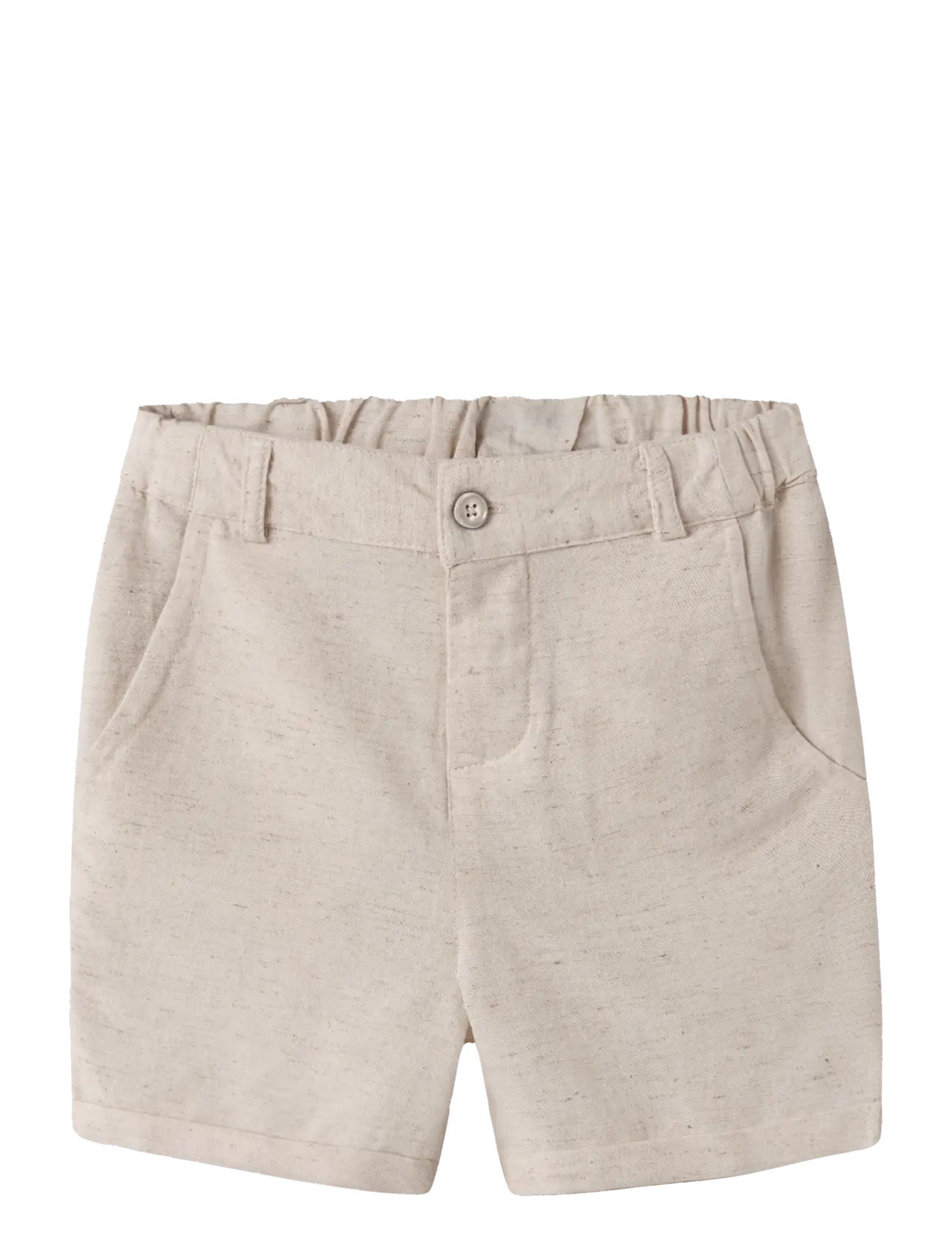 name it NMMFAHER SHORTS - Stuttbuxur - PEYOTE MELANGE / beige