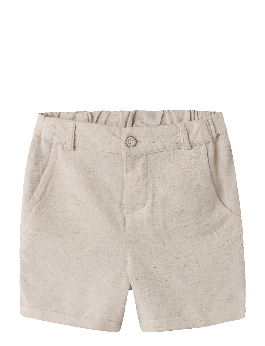 name it - NMMFAHER SHORTS - chino lühikesed püksid - peyote melange - 0