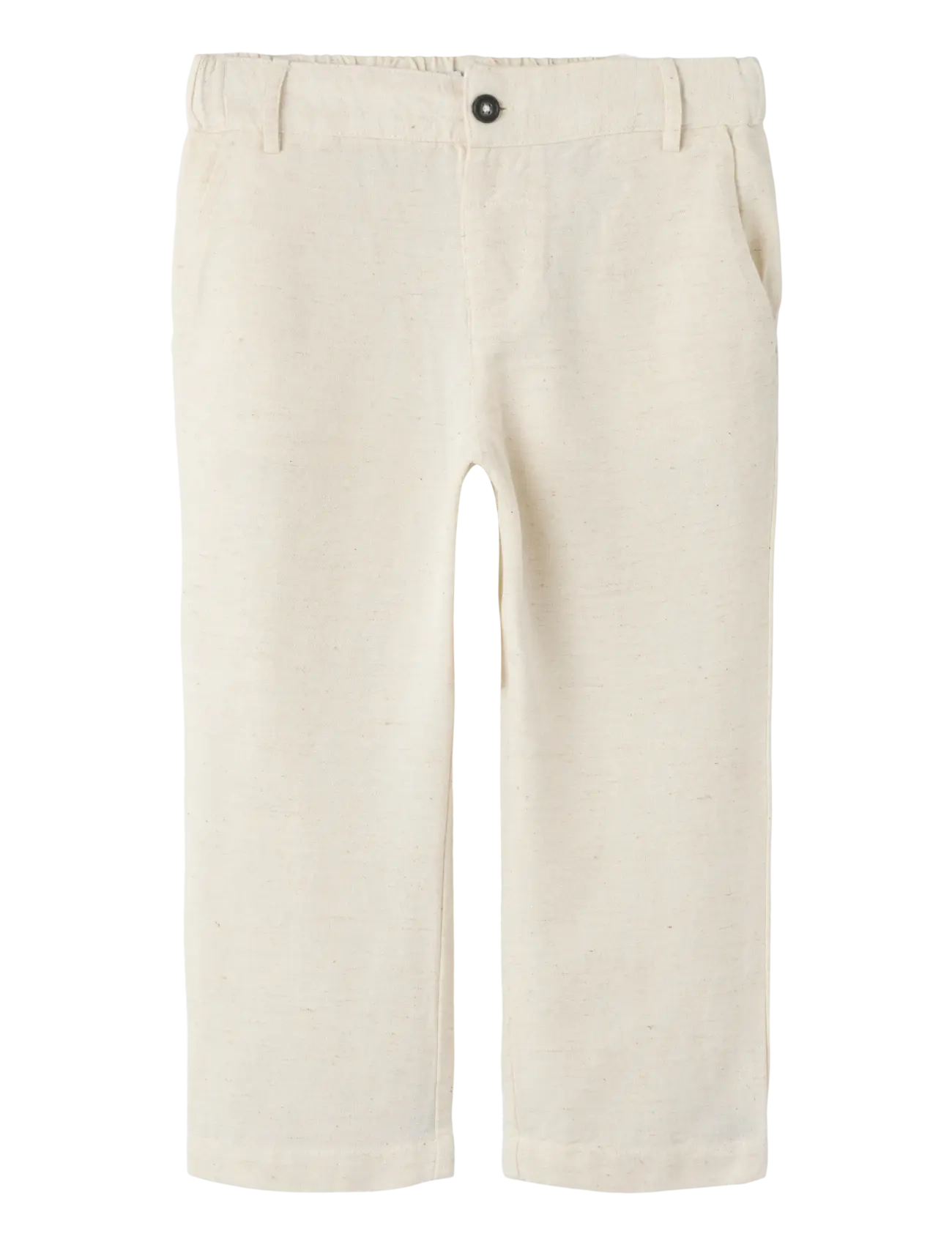name it NMMFAHER PANT - Bottoms - PEYOTE MELANGE / cream