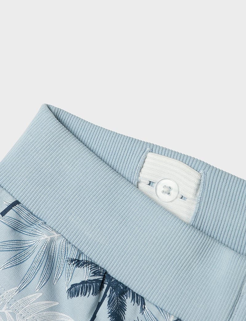 name it - NKMVERMO AOP LONG SWE SHORTS UNB - lühikesed dressipüksid - celestial blue - 0
