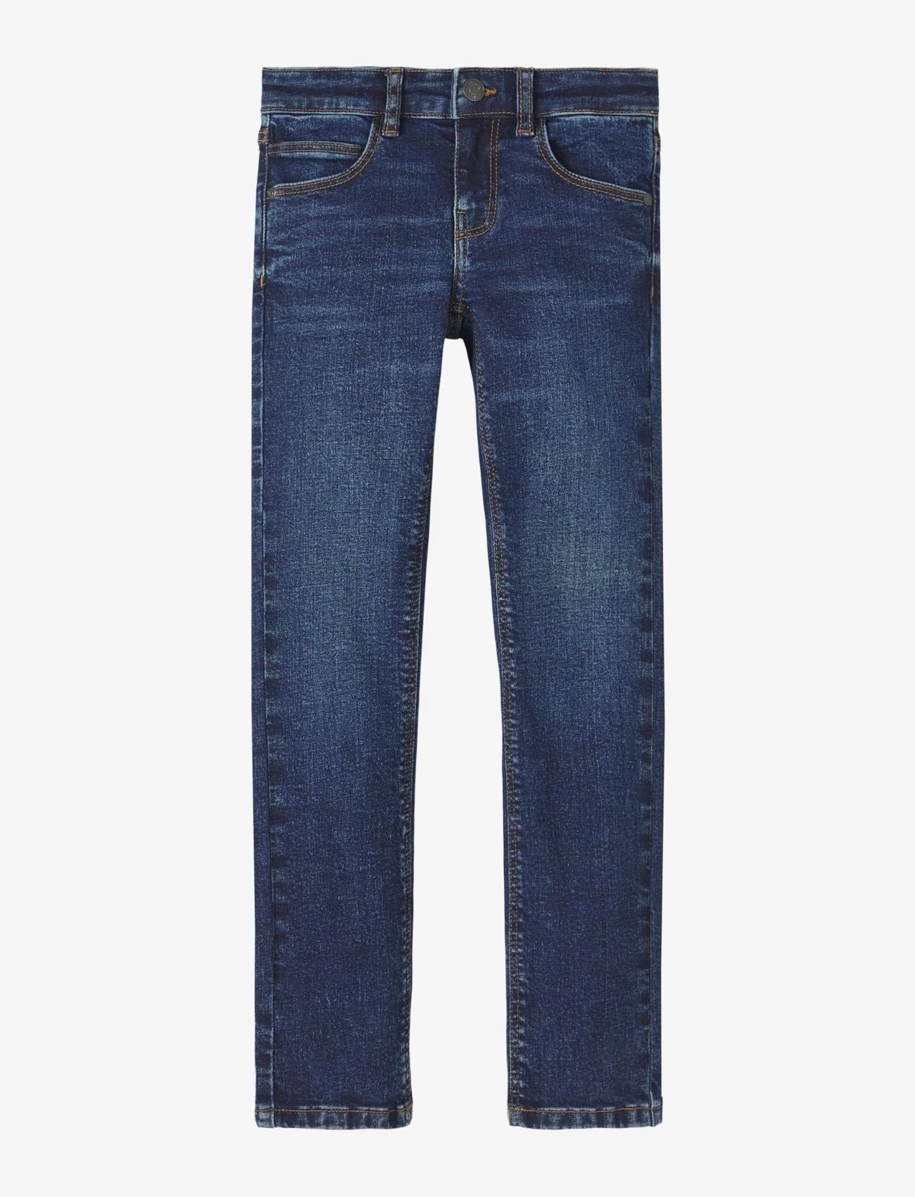 name it - NKFSALLI SLIM JEANS 1014-TE FT - skinny jeans - dark blue denim - 0