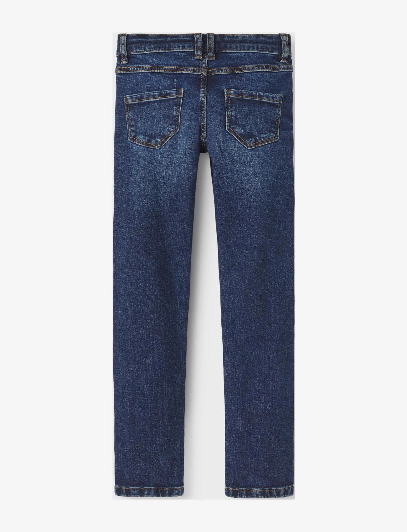 name it - NKFSALLI SLIM JEANS 1014-TE FT - dark blue denim - 1