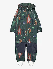 name it - NMMALFA08 SUIT WOOD LIFE FO - børn - deep forest - 0