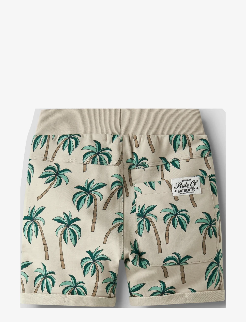 name it - NMMVERMO AOP LONG SWE SHORTS UNB F NOOS - lühikesed dressipüksid - peyote - 1