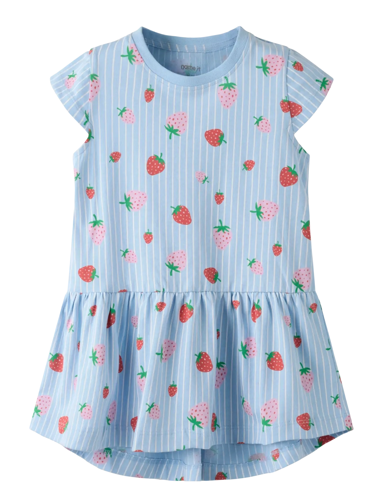 name it NMFVIGGA CAPSL DRESS F1 NOOS - Vaatetus - CHAMBRAY BLUE / blue