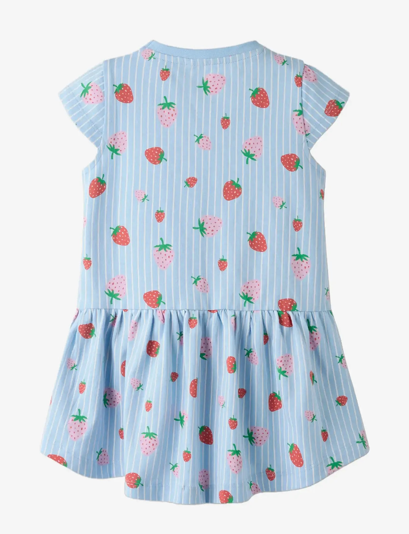 name it - NMFVIGGA CAPSL DRESS F1 NOOS - short-sleeved baby dresses - chambray blue - 1