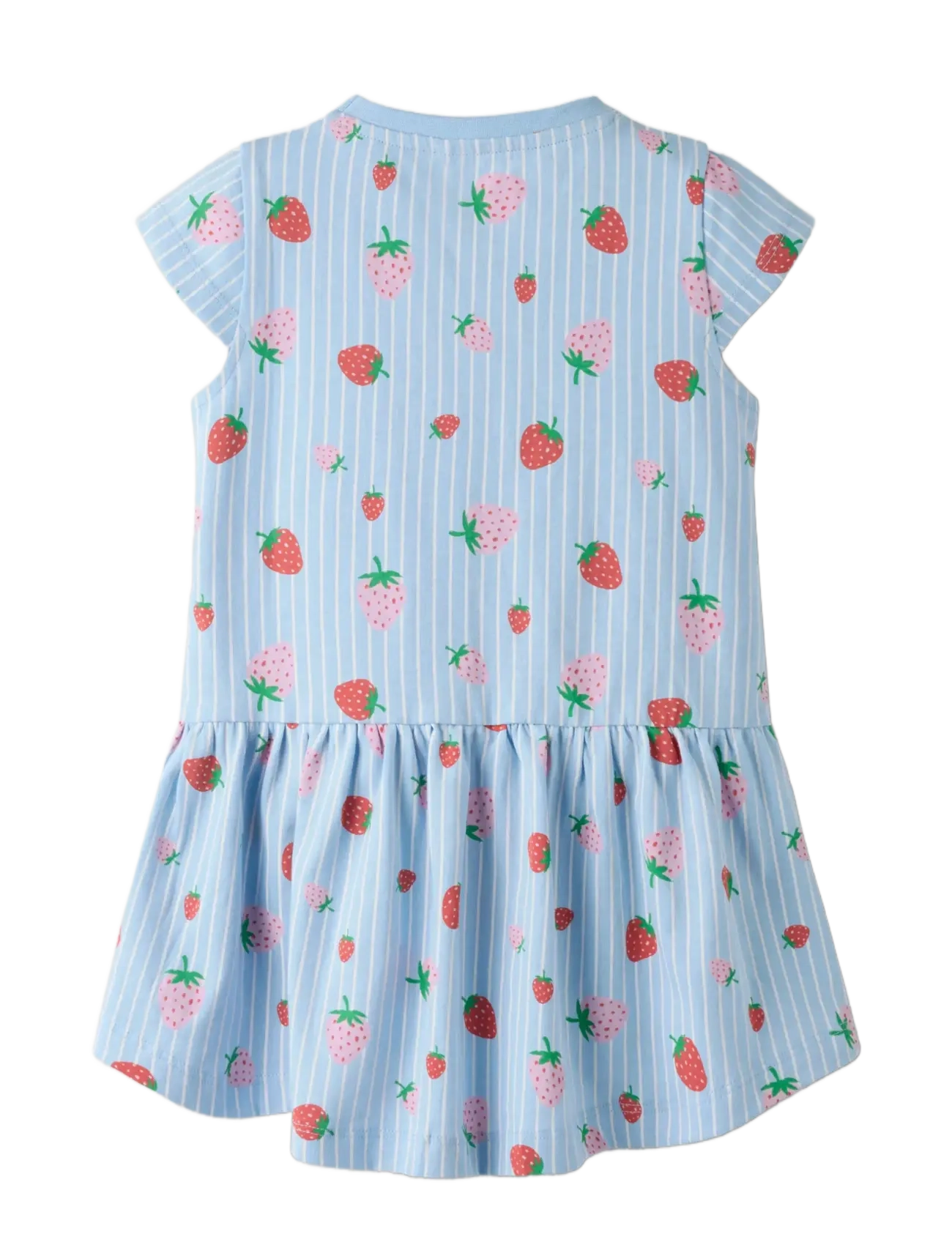 name it - NMFVIGGA CAPSL DRESS F1 NOOS - kortærmede babykjoler - chambray blue - 1