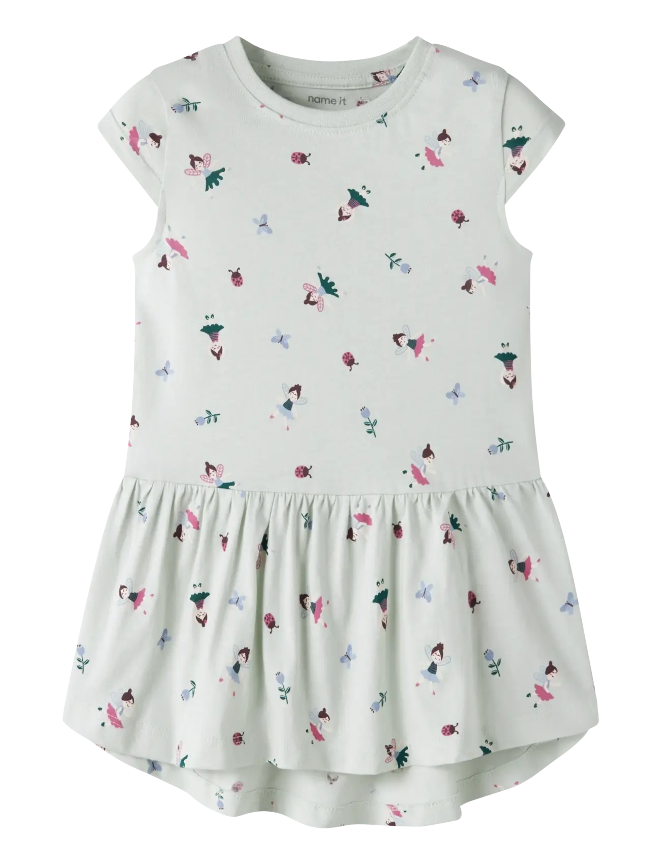 name it NMFVIGGA CAPSL DRESS F1 NOOS - Kläder - PALE AQUA / green