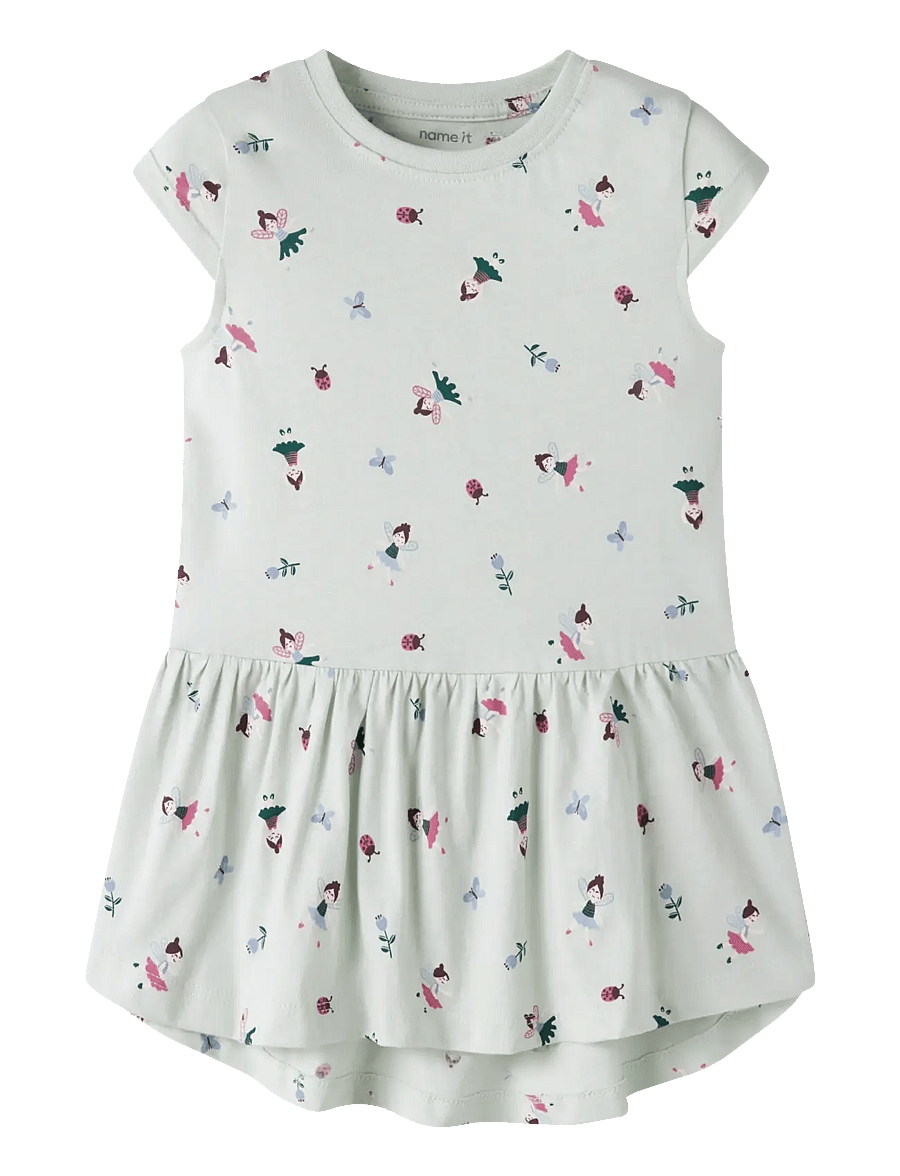 name it - NMFVIGGA CAPSL DRESS F1 NOOS - robes pour bébés à manches courtes - pale aqua - 0