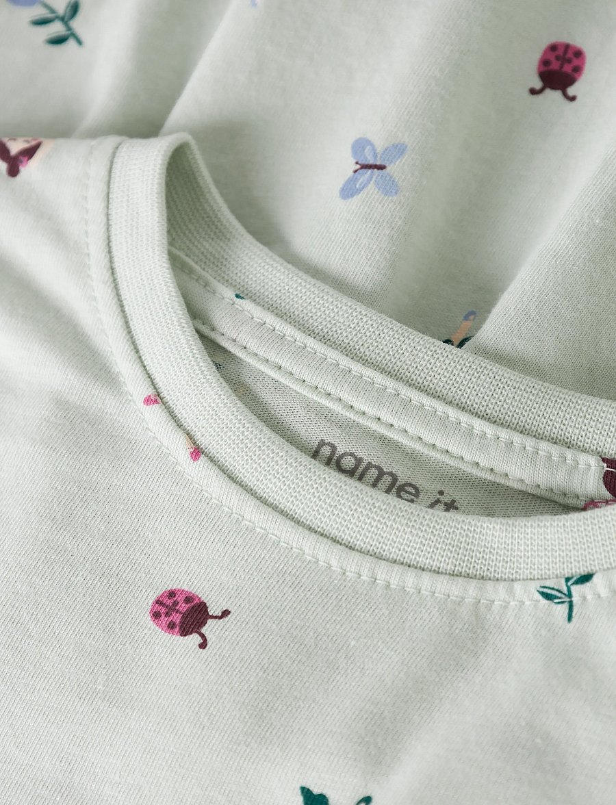 name it - NMFVIGGA CAPSL DRESS F1 NOOS - robes pour bébés à manches courtes - pale aqua - 3