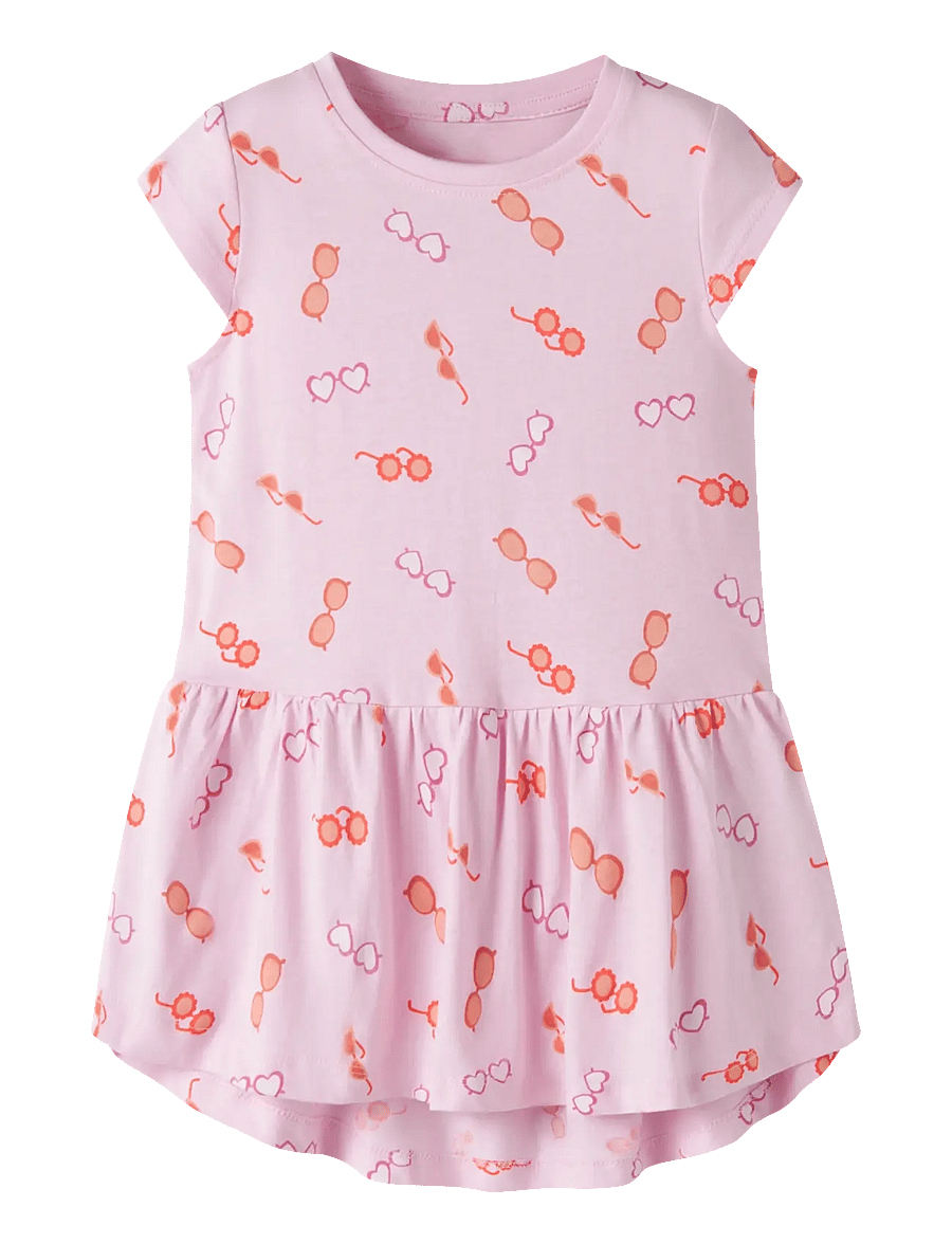 name it - NMFVIGGA CAPSL DRESS F1 NOOS - suknelės kūdikiams trumpomis rankovėmis - pirouette - 0