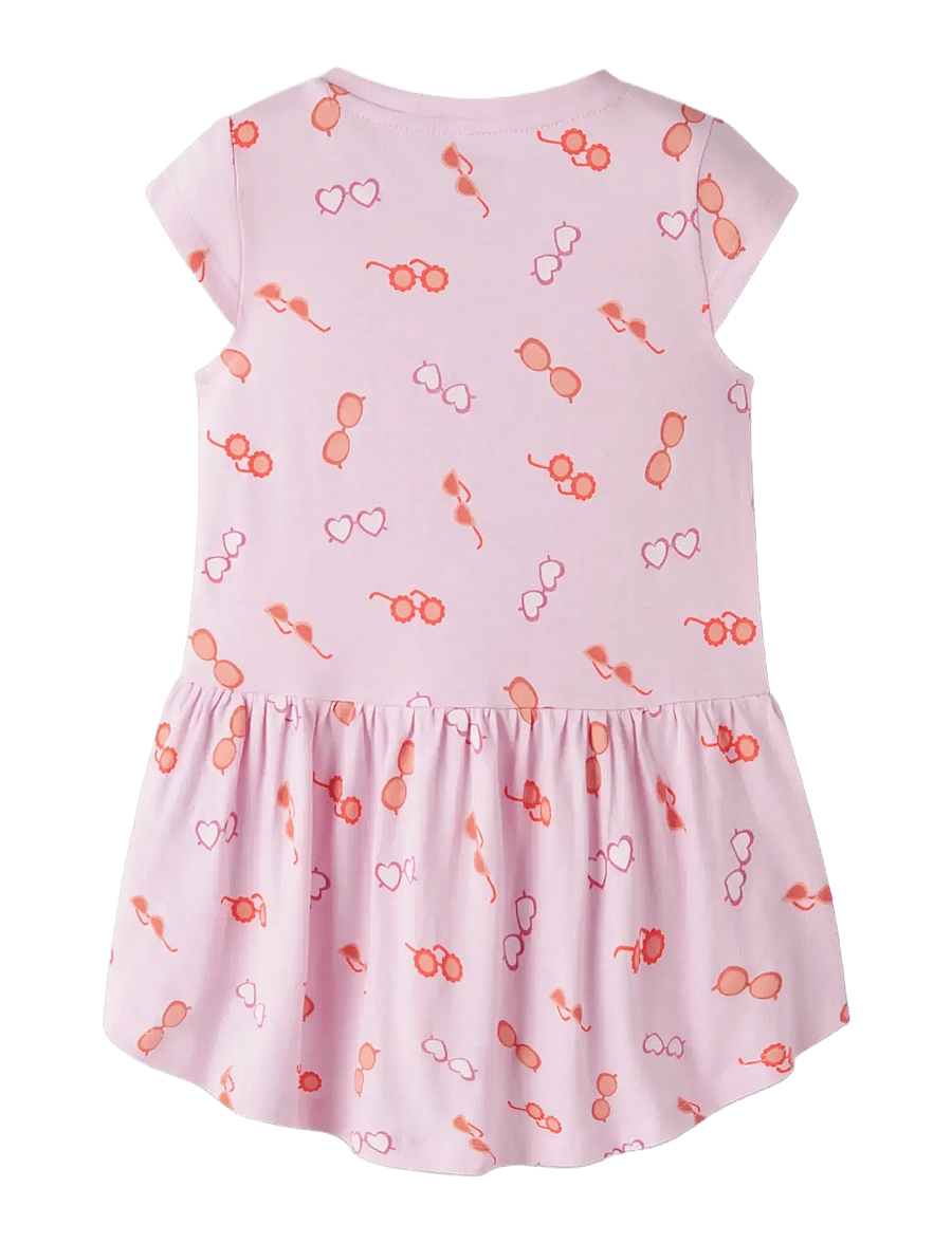 name it - NMFVIGGA CAPSL DRESS F1 NOOS - suknelės kūdikiams trumpomis rankovėmis - pirouette - 1