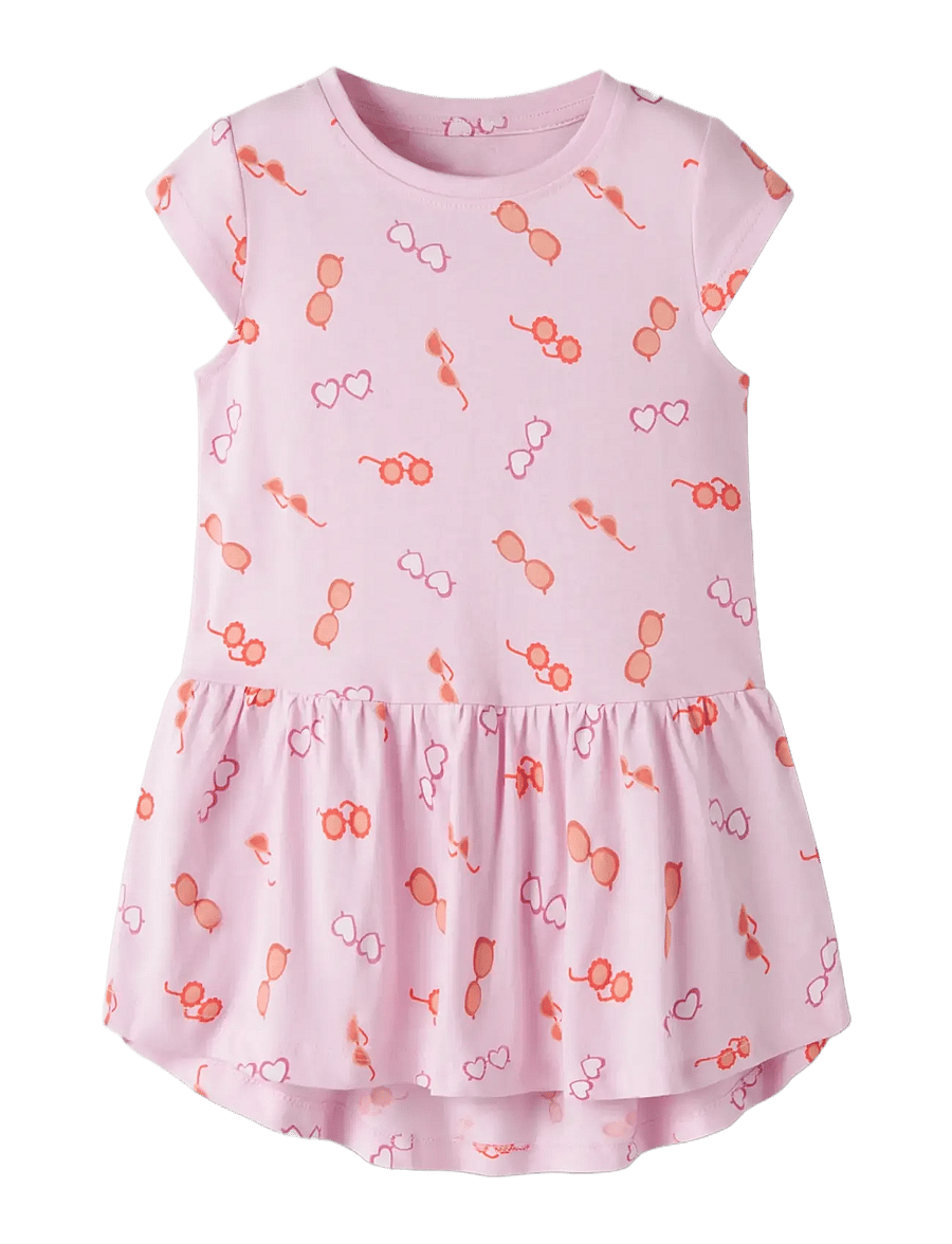 name it - NMFVIGGA CAPSL DRESS F1 NOOS - suknelės kūdikiams trumpomis rankovėmis - pirouette - 2