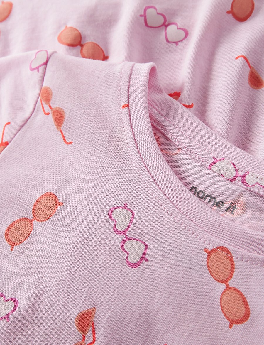 name it - NMFVIGGA CAPSL DRESS F1 NOOS - suknelės kūdikiams trumpomis rankovėmis - pirouette - 3
