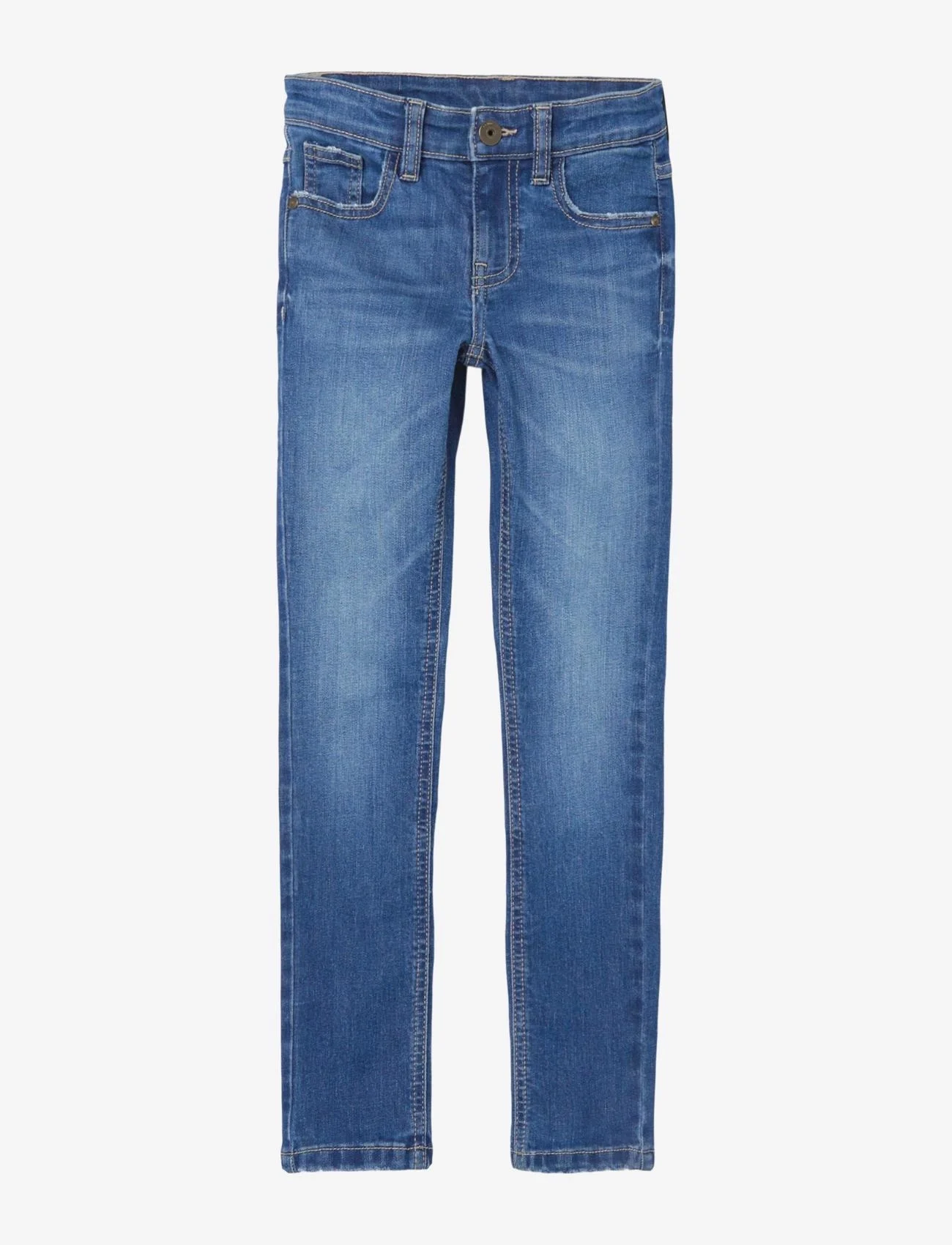 name it - NKFPOLLY SKINNY JEANS 1013-TE FT - skinny jeans - medium blue denim - 0
