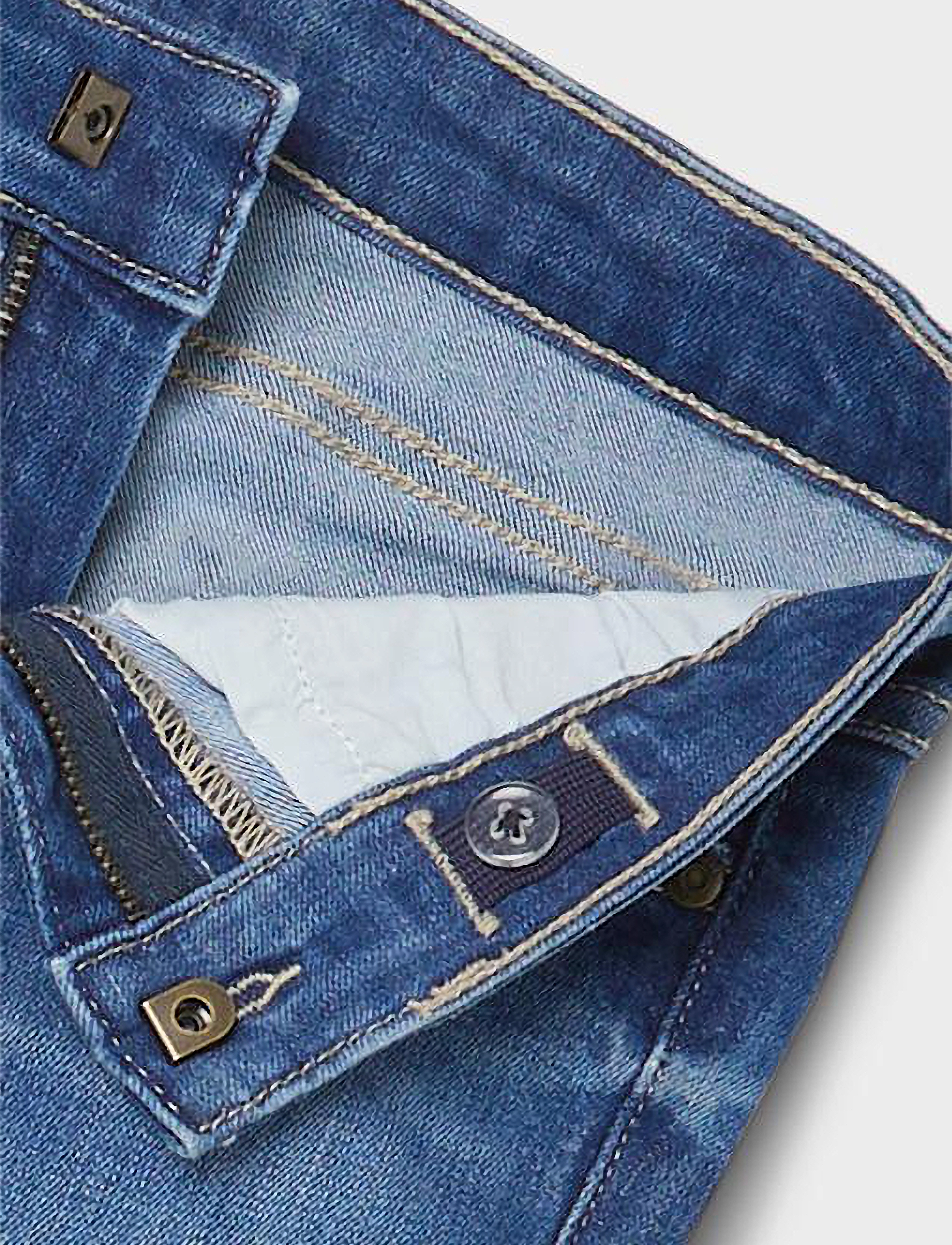 name it - NKFPOLLY SKINNY JEANS 1013-TE FT - medium blue denim - 2