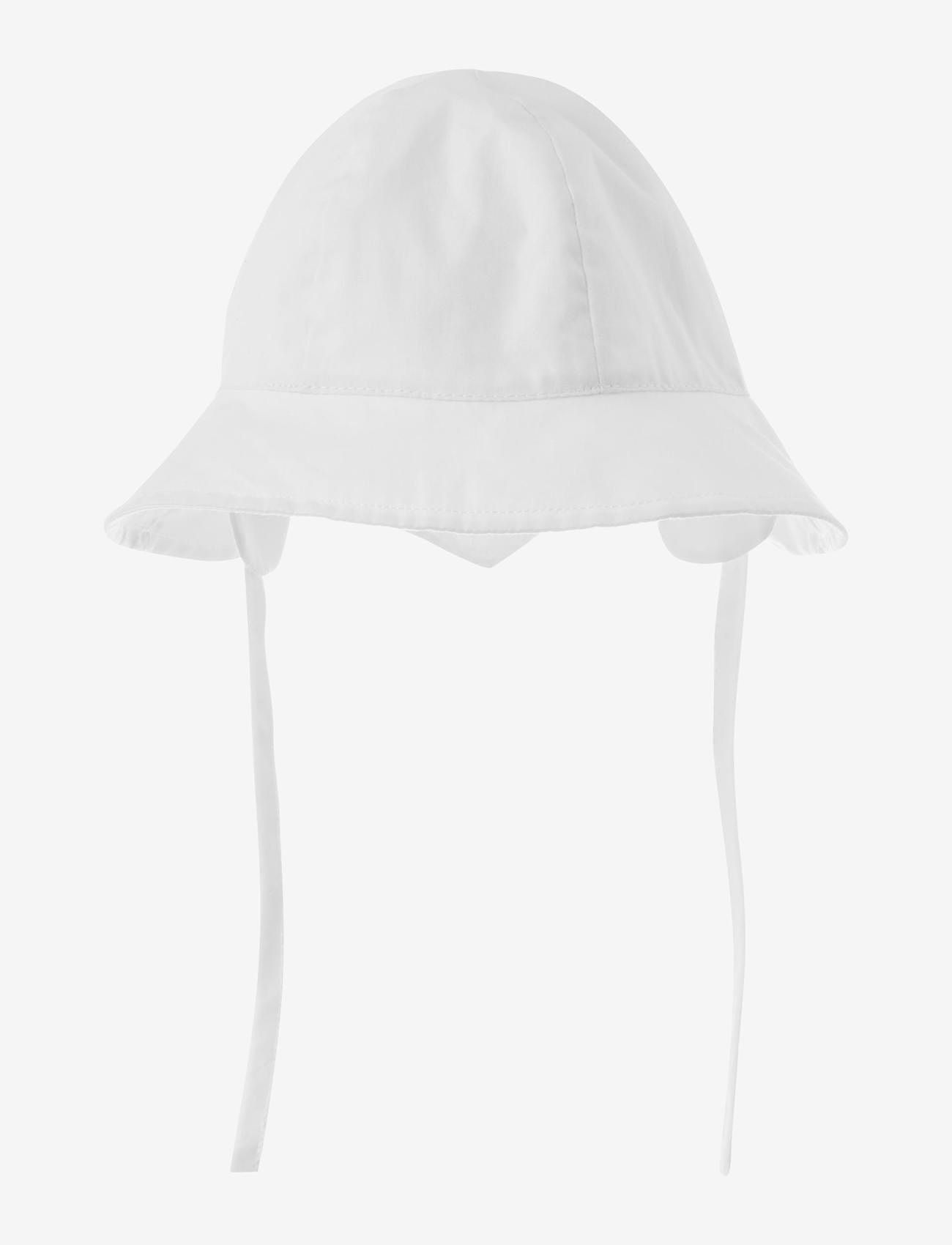 name it - NBFZANNY UV HAT W/EARFLAPS - sommerschnäppchen - bright white - 0