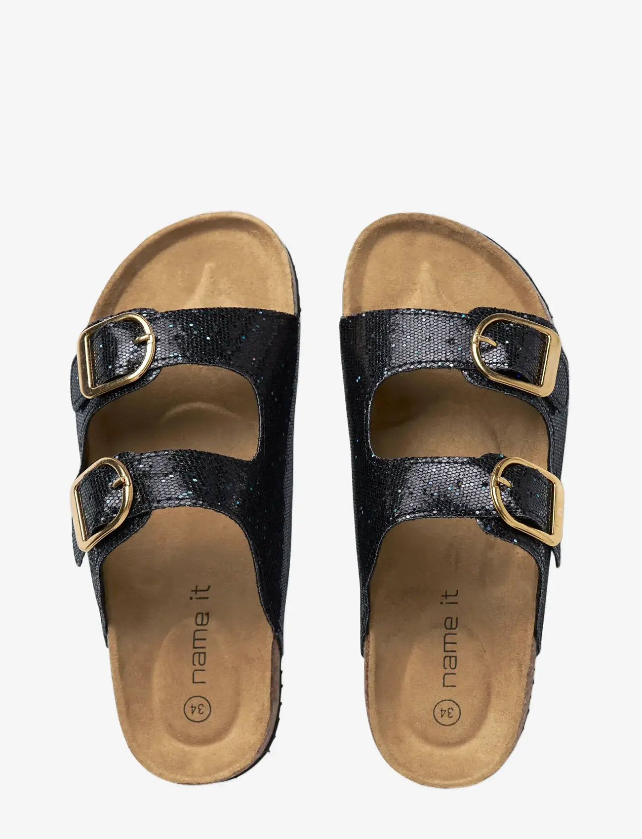 name it - NKFFLORA SANDAL NOOS - sandaler - black - 3