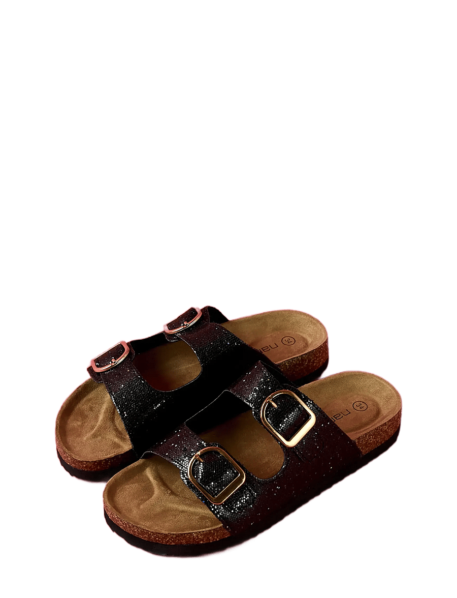 name it - NKFFLORA SANDAL - sandaalid - black - 4