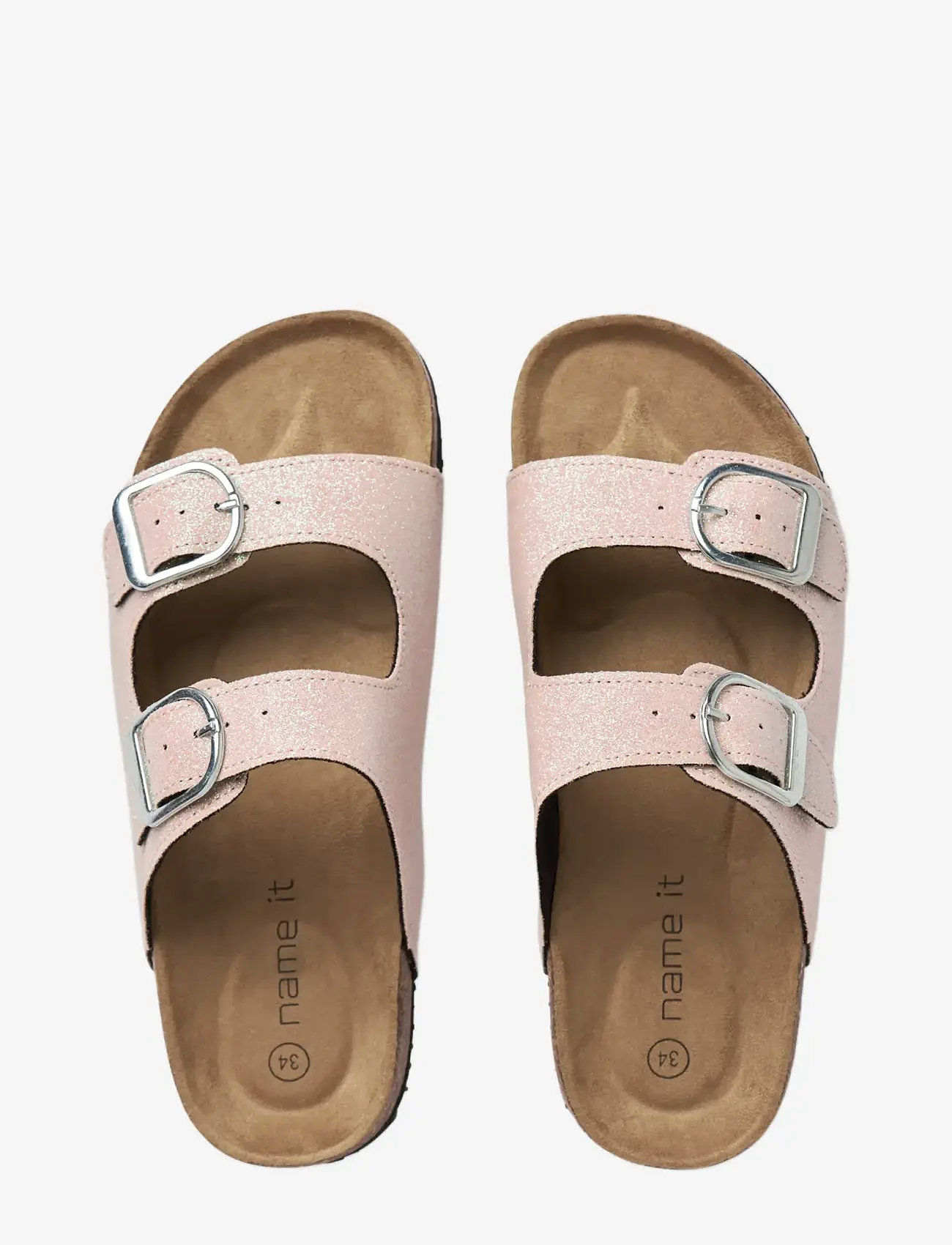 name it - NKFFLORA SANDAL NOOS - sandaler - cloud dancer - 4