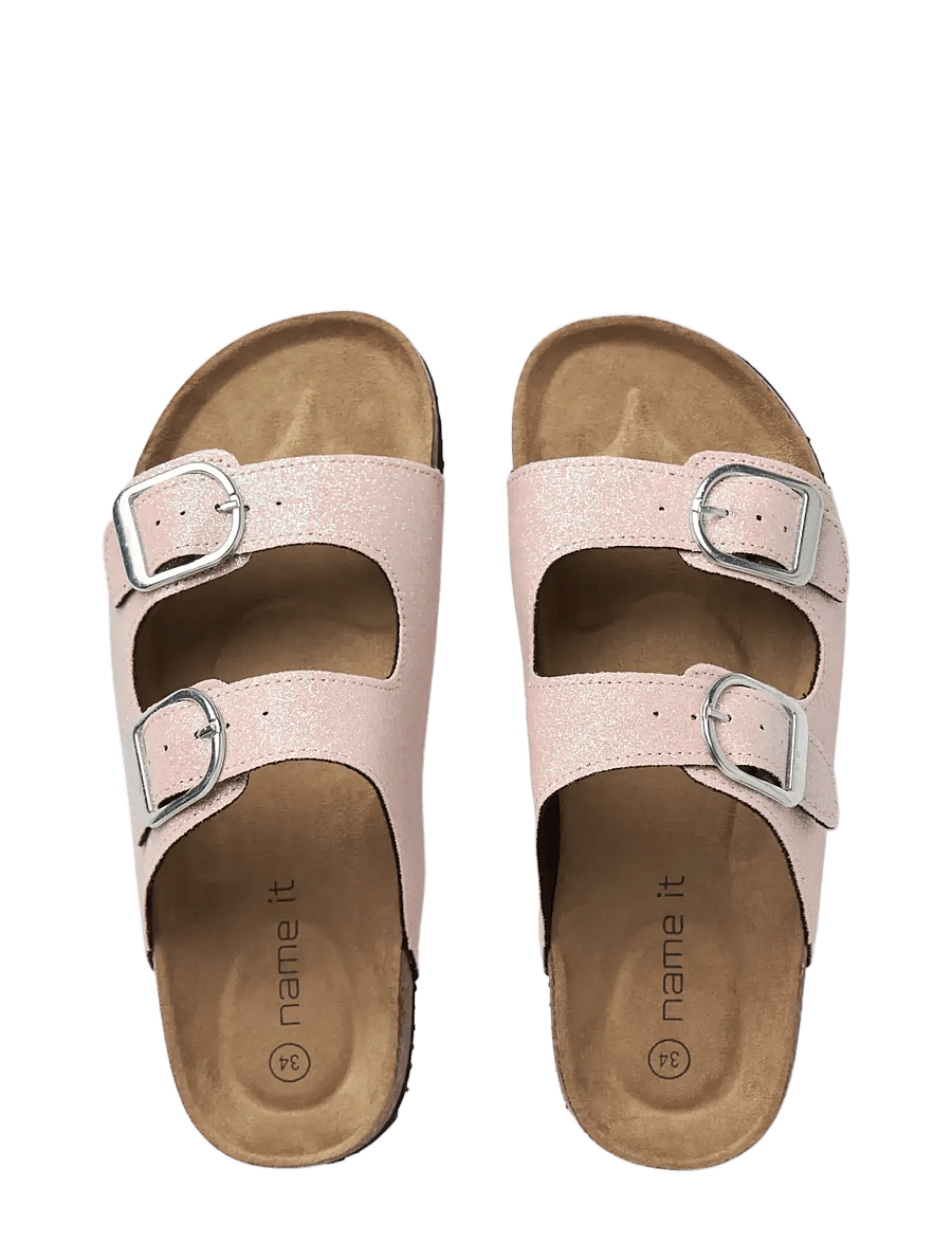 name it - NKFFLORA SANDAL - sandaalid - cloud dancer - 4