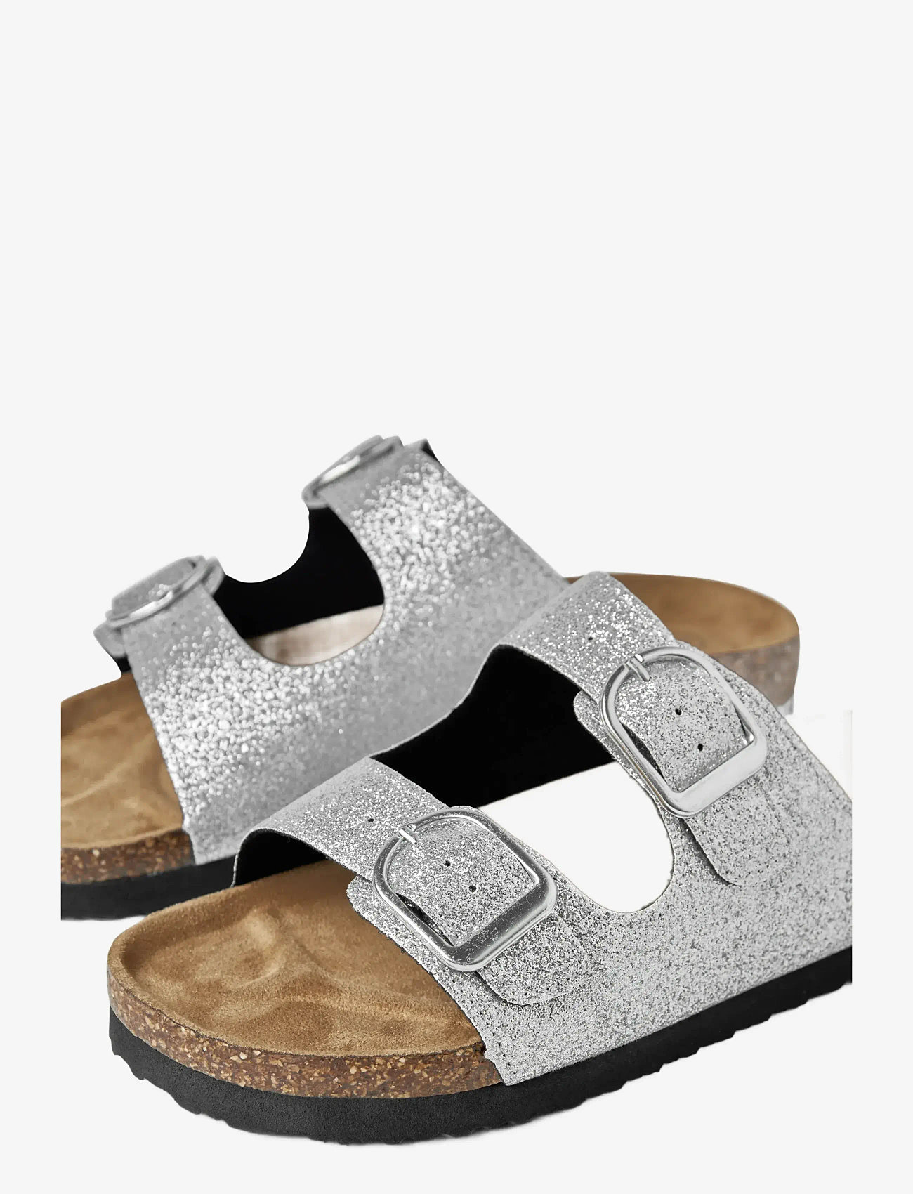 name it - NKFFLORA SANDAL NOOS - sandaler - silver - 2