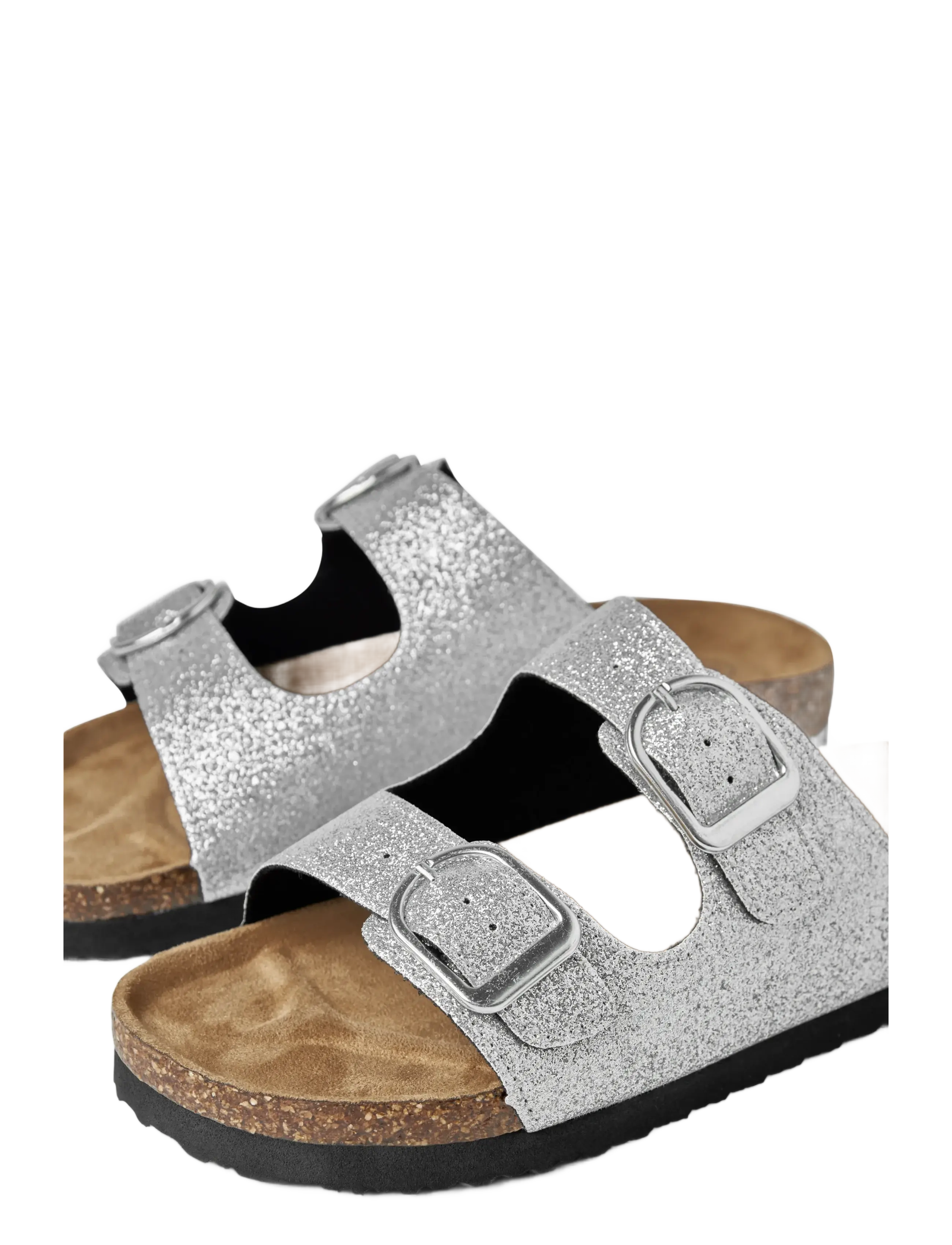 name it - NKFFLORA SANDAL NOOS - gode sommertilbud - silver - 2