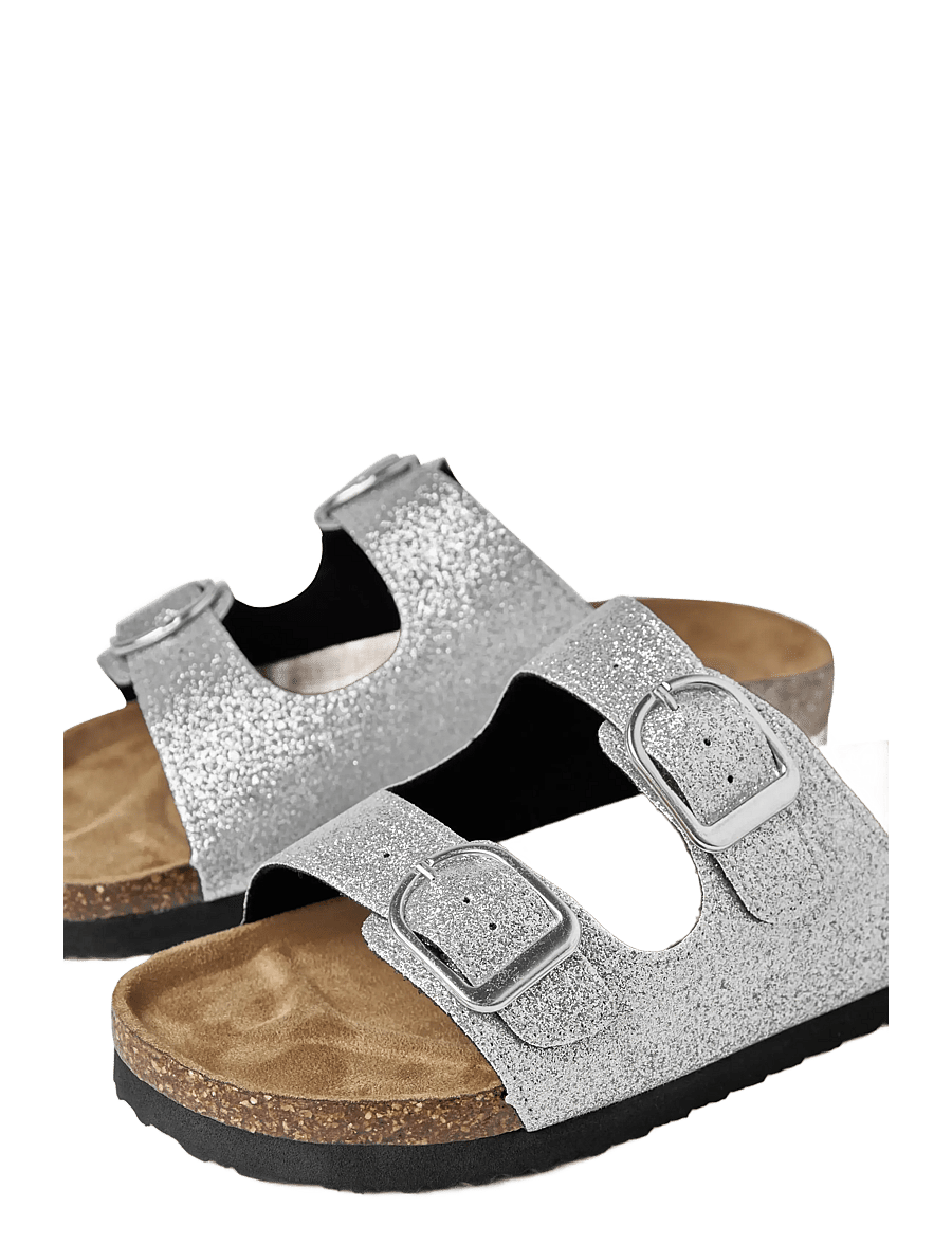 name it - NKFFLORA SANDAL - sandalen - silver - 2