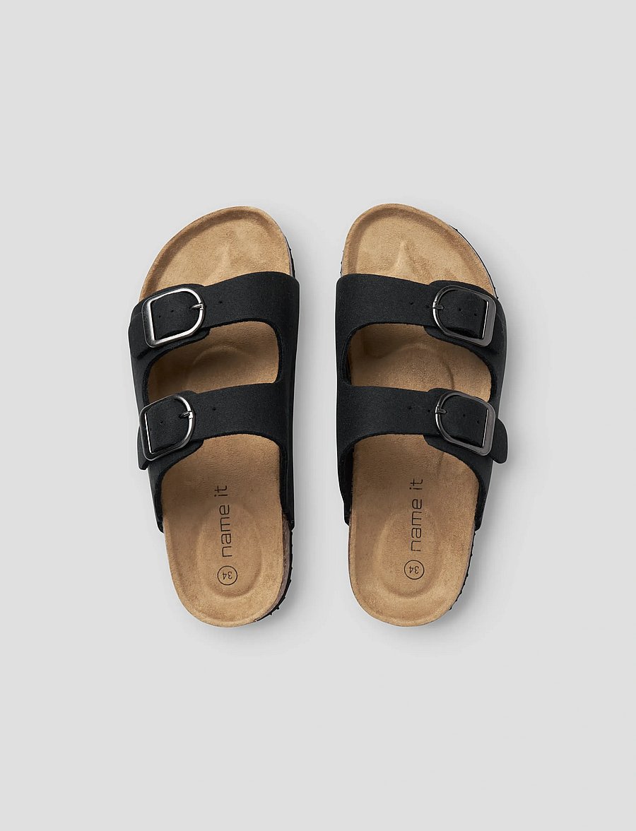 name it - NKNFLINT SANDAL - sandalen - black - 5