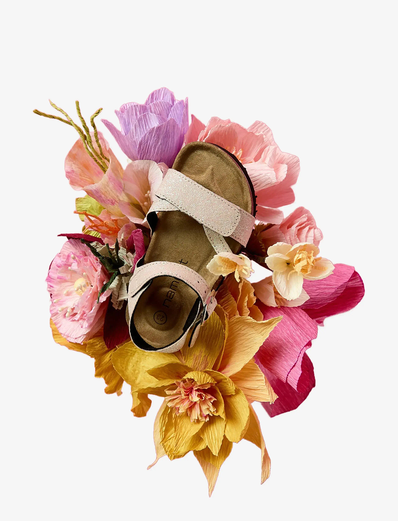 name it - NMFFIONA SANDAL - suvised sooduspakkumised - cloud dancer - 2
