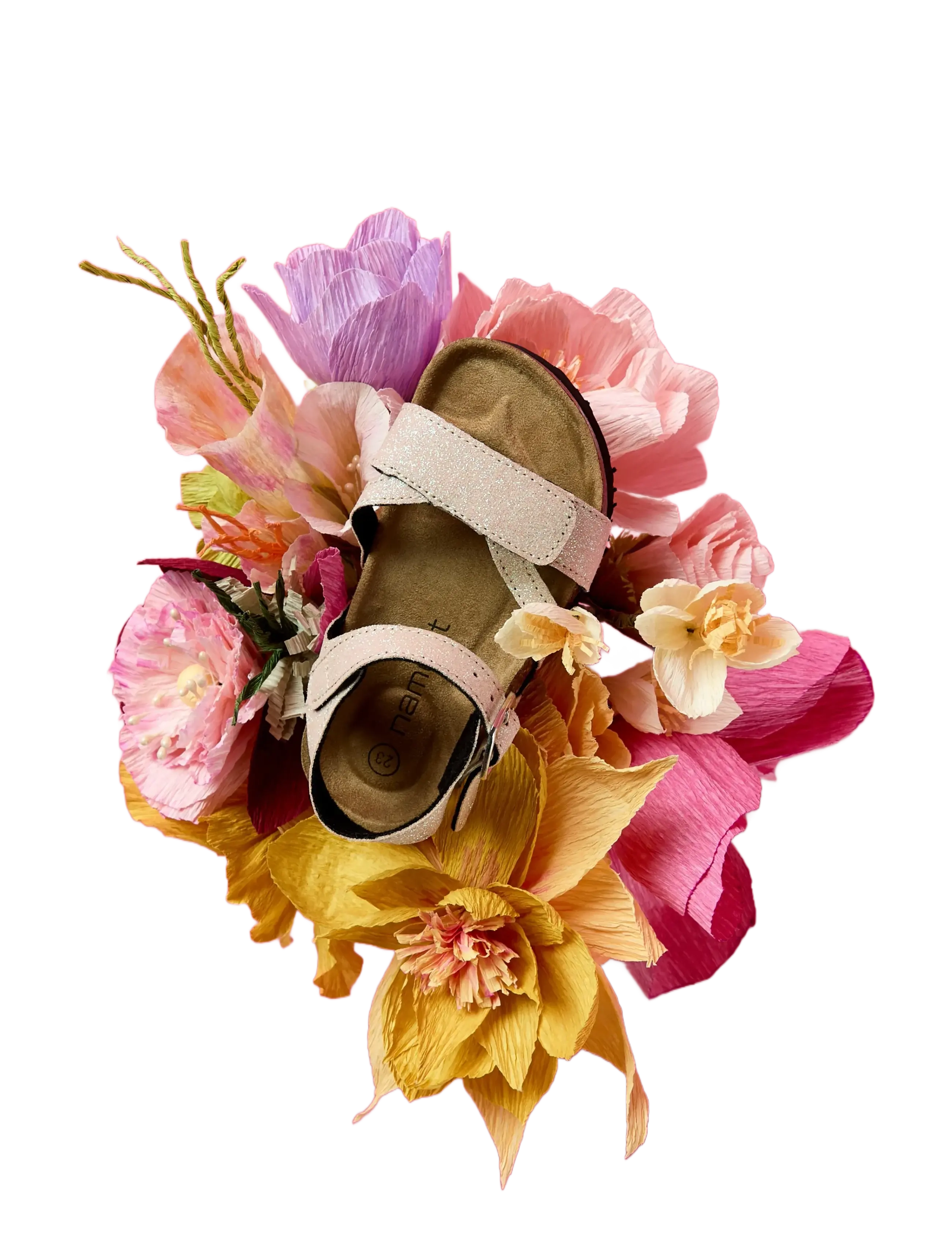 name it - NMFFIONA SANDAL - summer savings - cloud dancer - 2