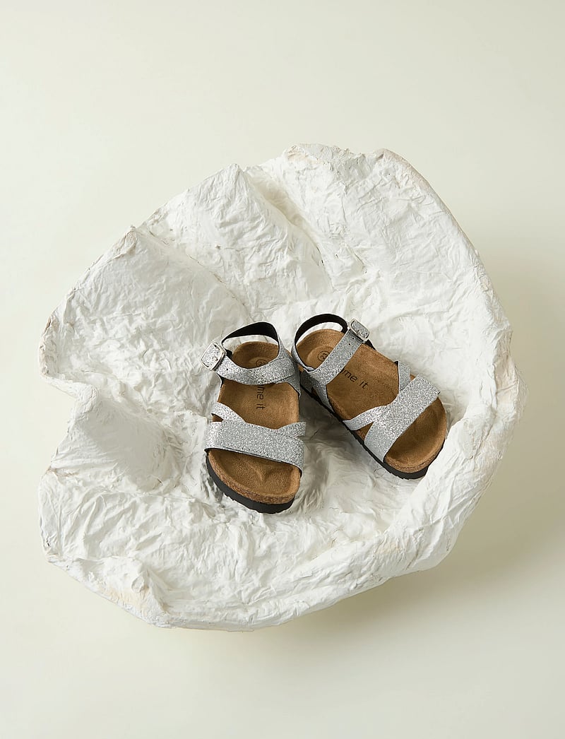 name it - NMFFIONA SANDAL - sandaler - silver - 3