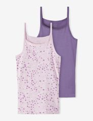 name it - NKFSTRAP TOP 2P WINSOME FLOWER NOOS - tanktops - winsome orchid - 0