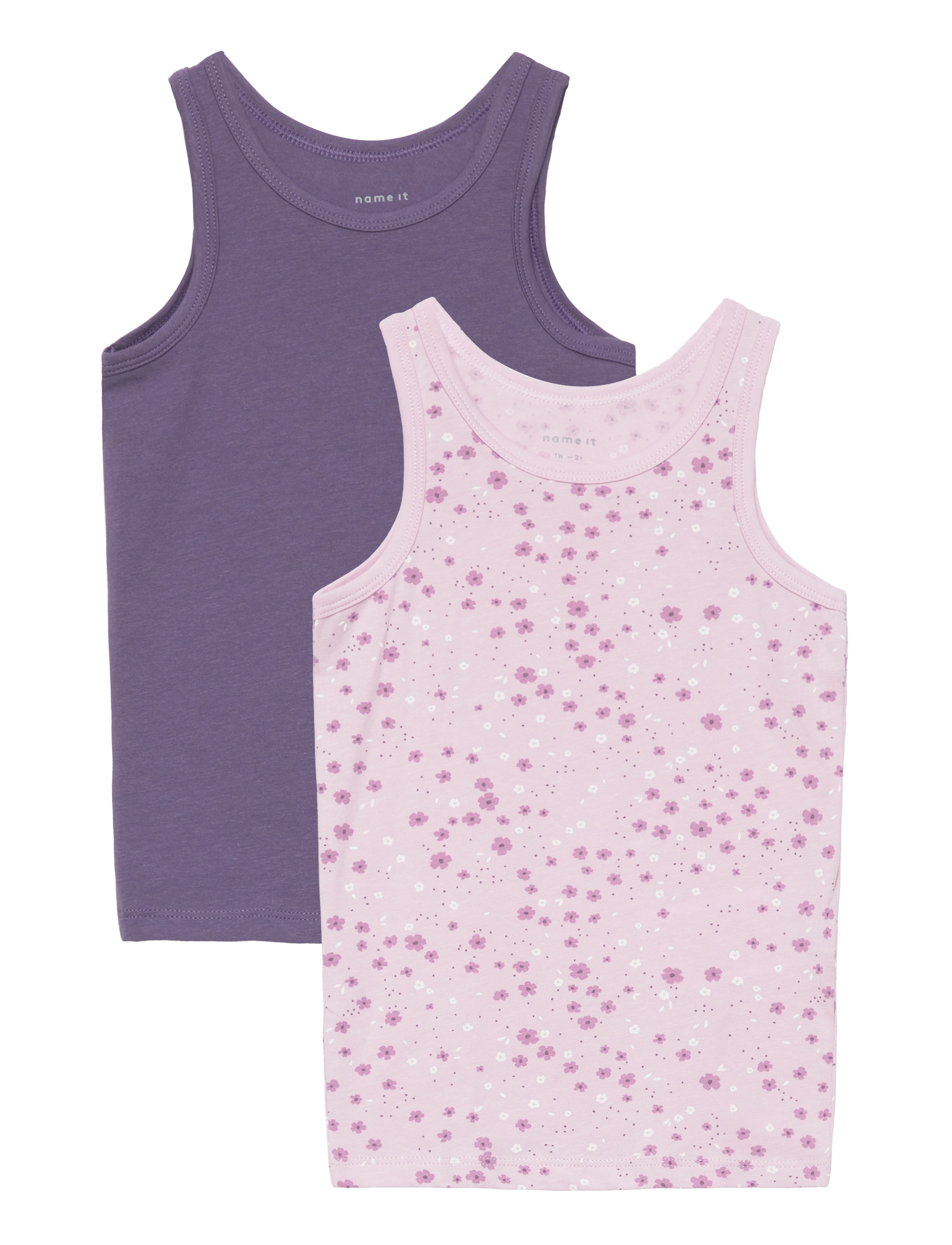 NMFTANK TOP 2P WINSOME FLOWER - WINSOME ORCHID