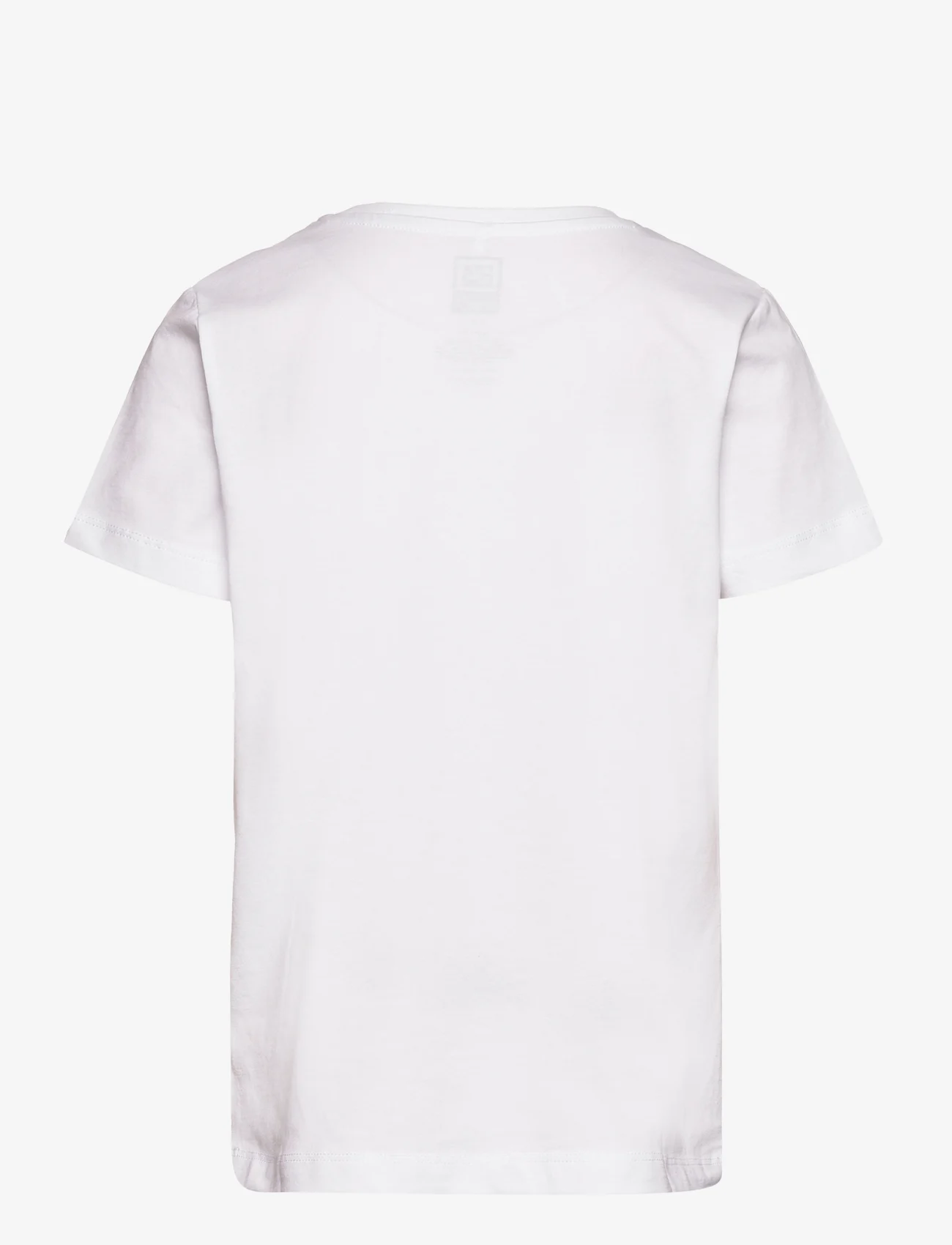 name it - NKMFADIL FIFAE SS TOP BOX SKY - kortærmede t-shirts - bright white - 1