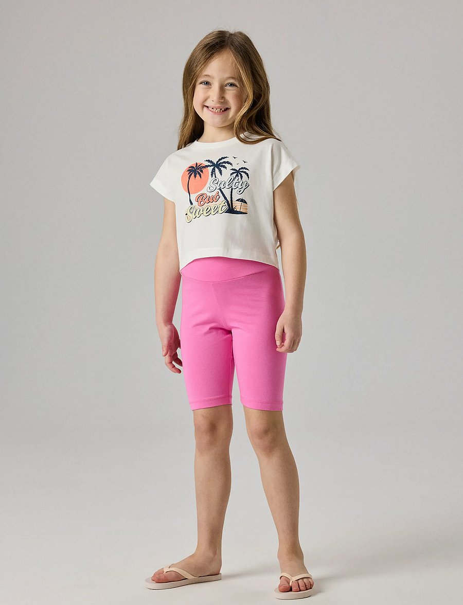 name it - NKFVILMA CAPSL CROP TOP F1 NOOS - korte mouwen - cloud dancer - 3