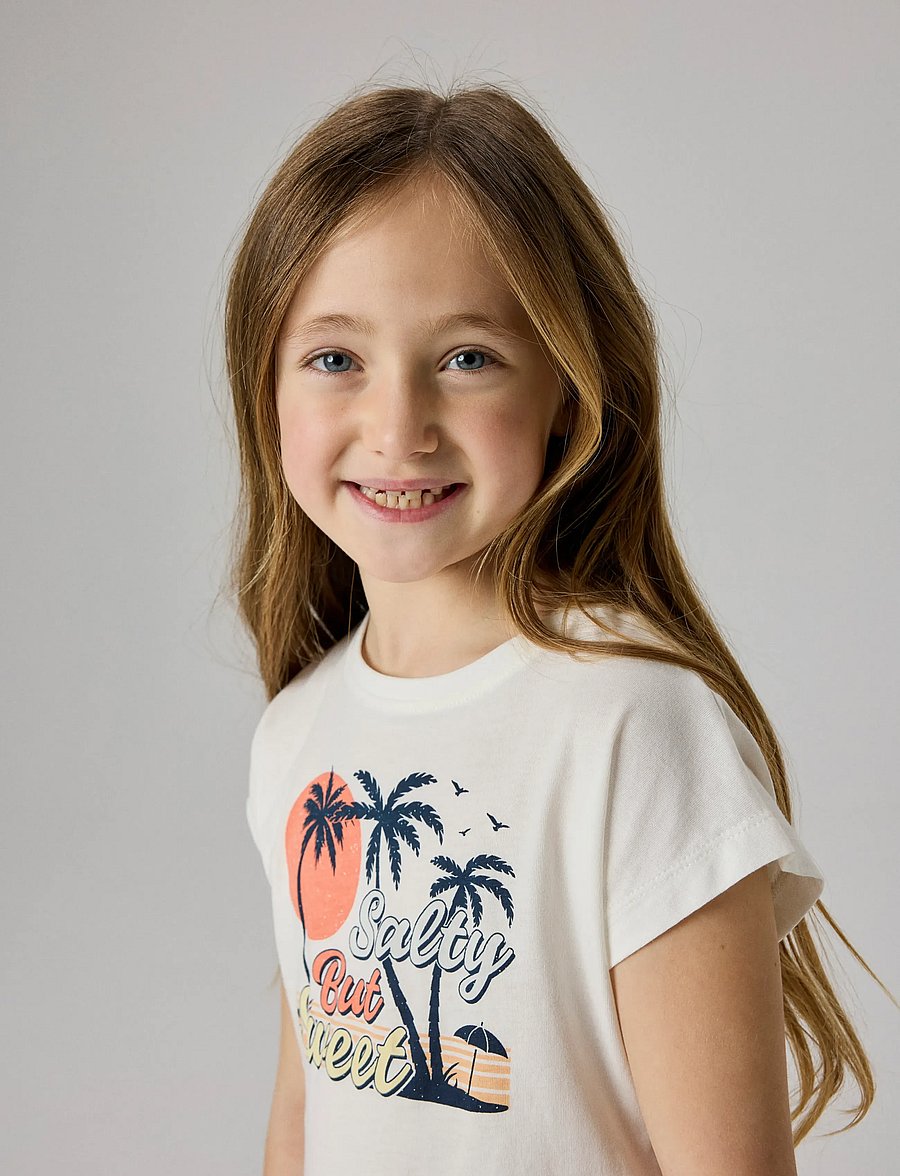 name it - NKFVILMA CAPSL CROP TOP F1 NOOS - korte mouwen - cloud dancer - 4