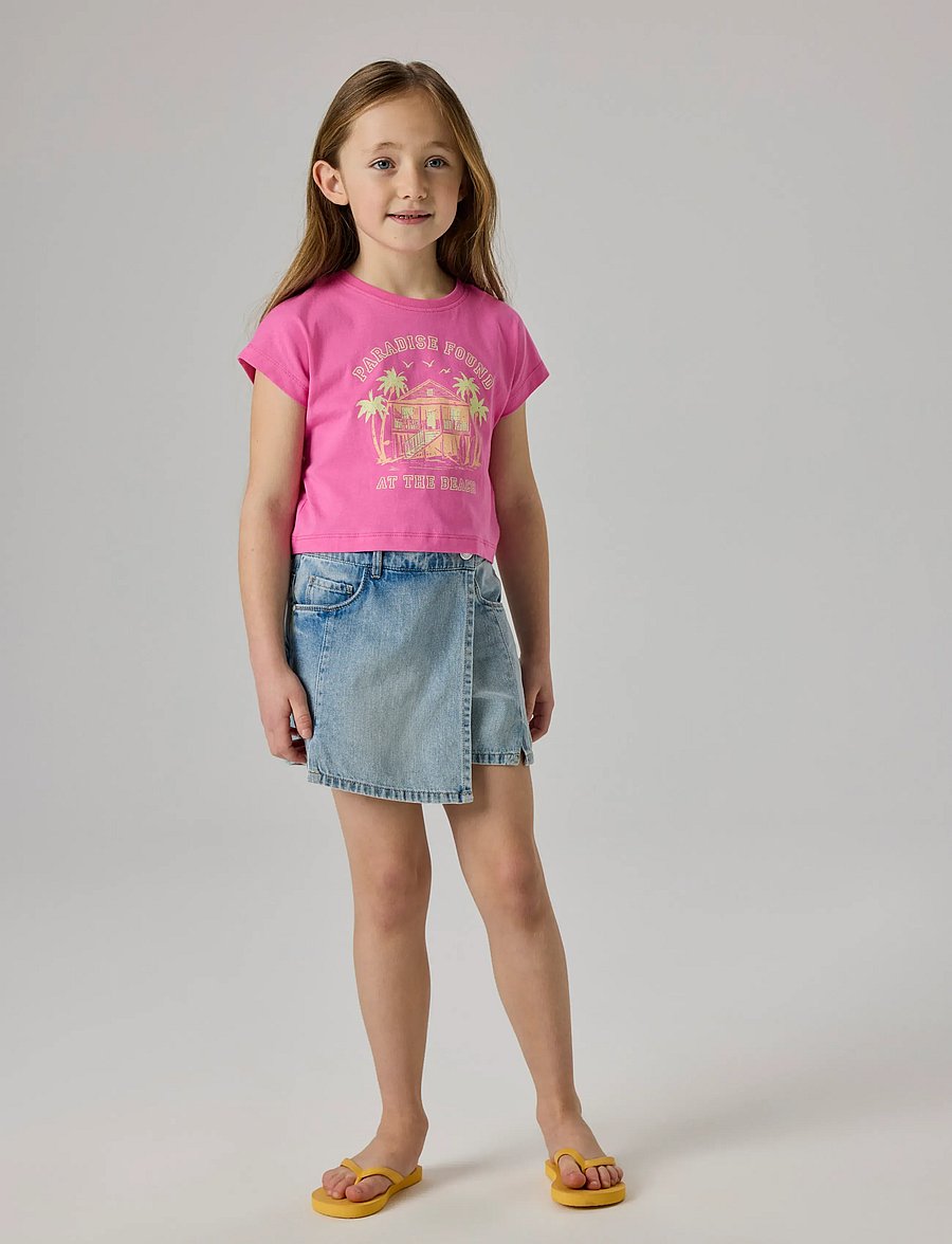 name it - NKFVILMA CAPSL CROP TOP F1 NOOS - kortærmede t-shirts - strawberry moon - 3